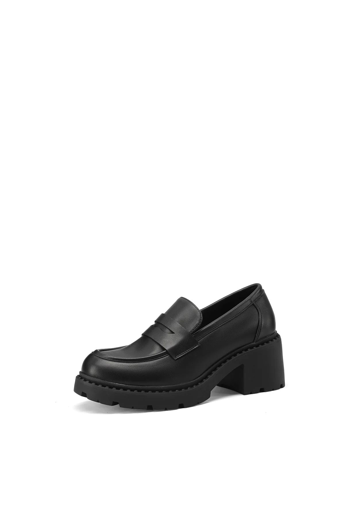 Mocassino con tacco largo e fondo chunky X31-85 - Image 3