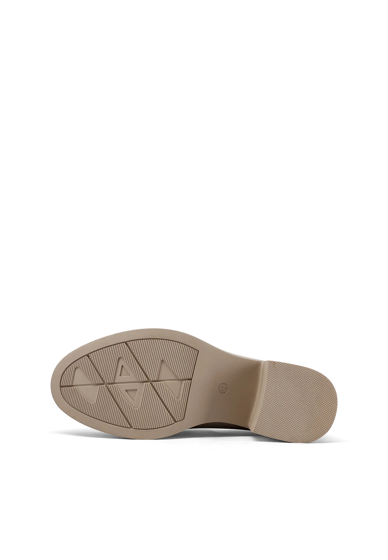 Mocassino con tacco largo e catena decorativa X32-57 - Image 13