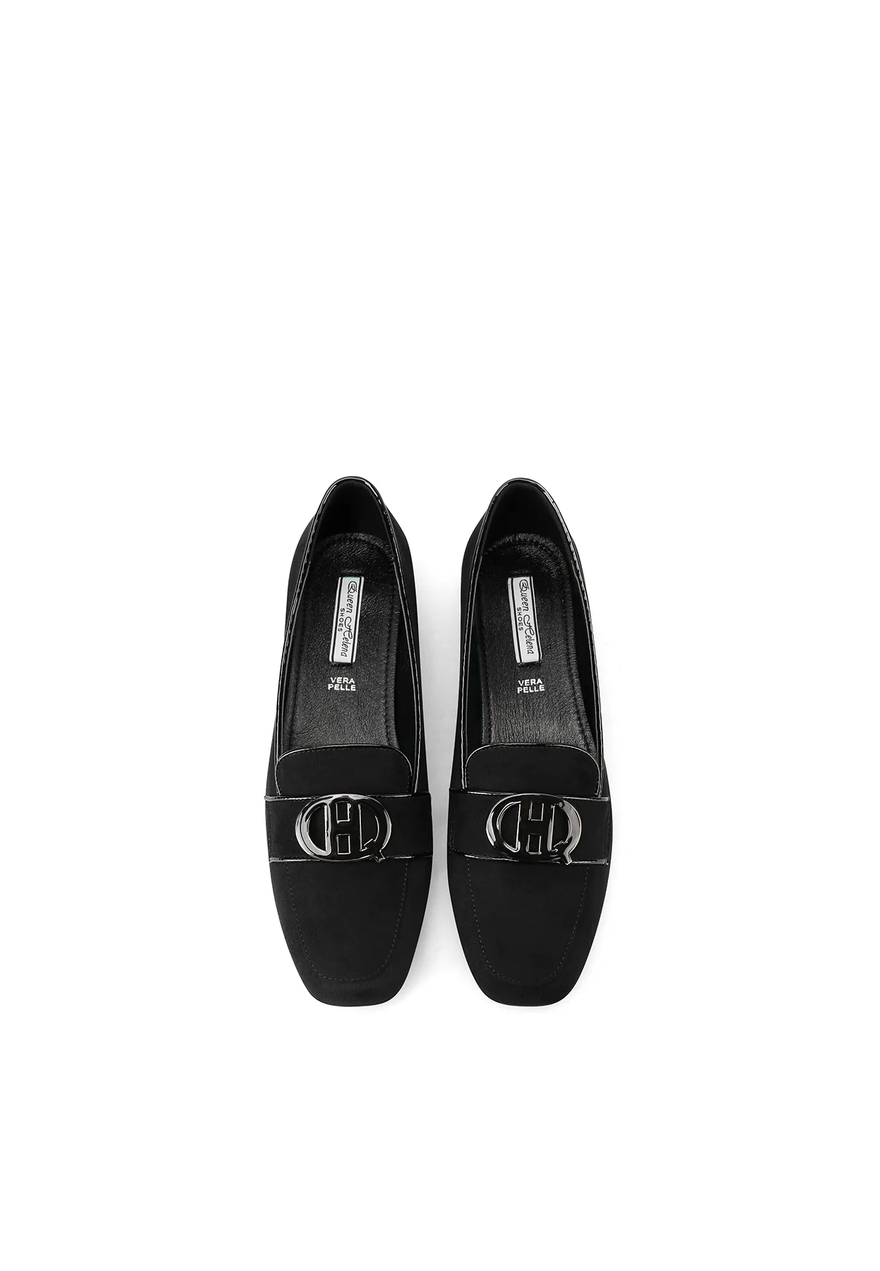 Mocassino nero elegante con dettaglio frontale ZM9825 - Image 4