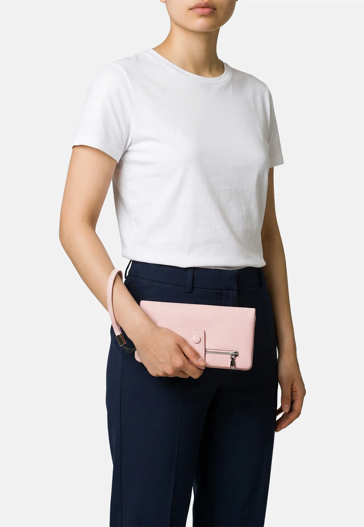 Portafoglio donna grande con zip e portacarte PF22-8 - Image 19