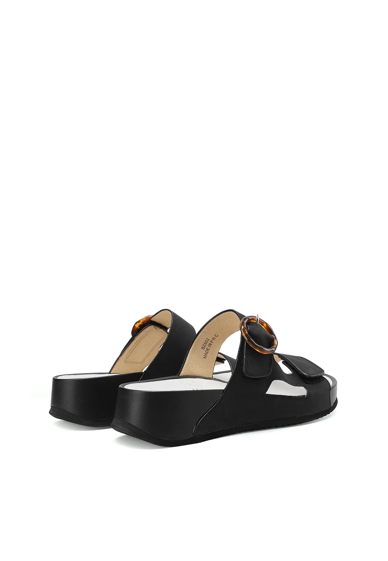 Sandali con zeppa e fasce regolabili BZ502 - Image 12