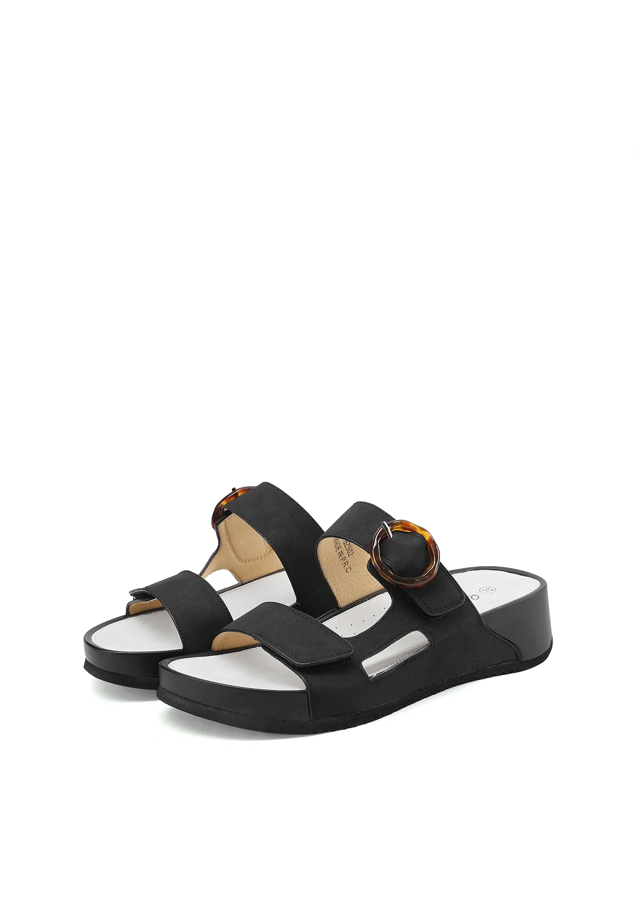 Sandali con zeppa e fasce regolabili BZ502 - Image 14