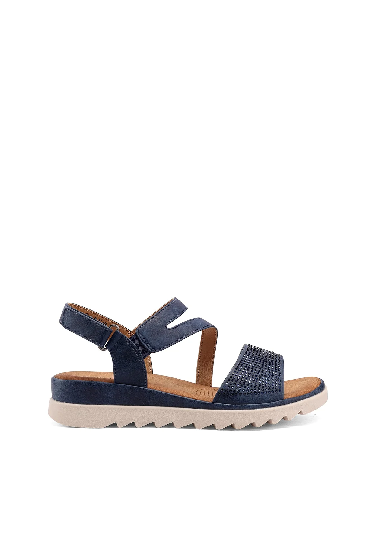 Sandali comfort con suola dentellata BZ516 - Image 10