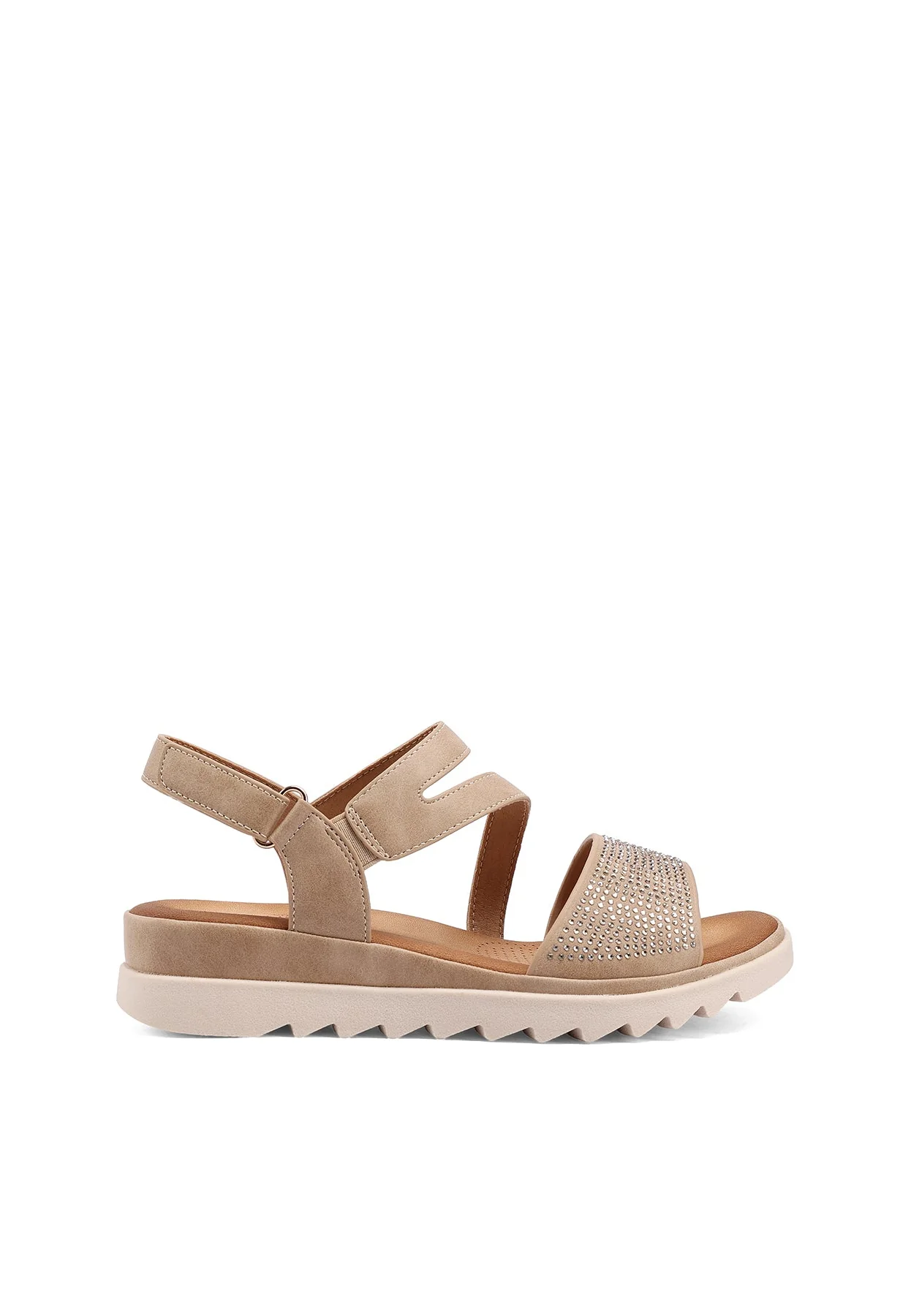 Sandali comfort con suola dentellata BZ516 - Image 18