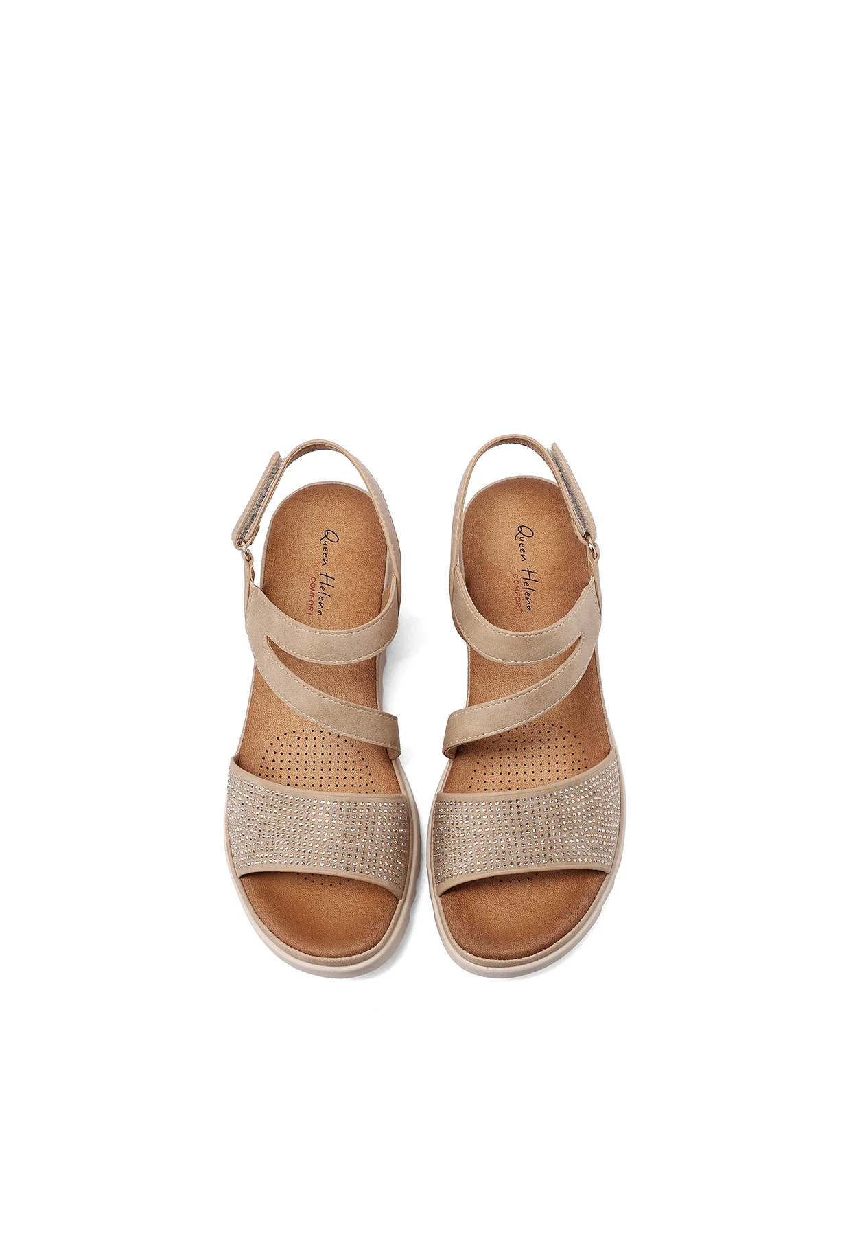 Sandali comfort con suola dentellata BZ516 - Image 22