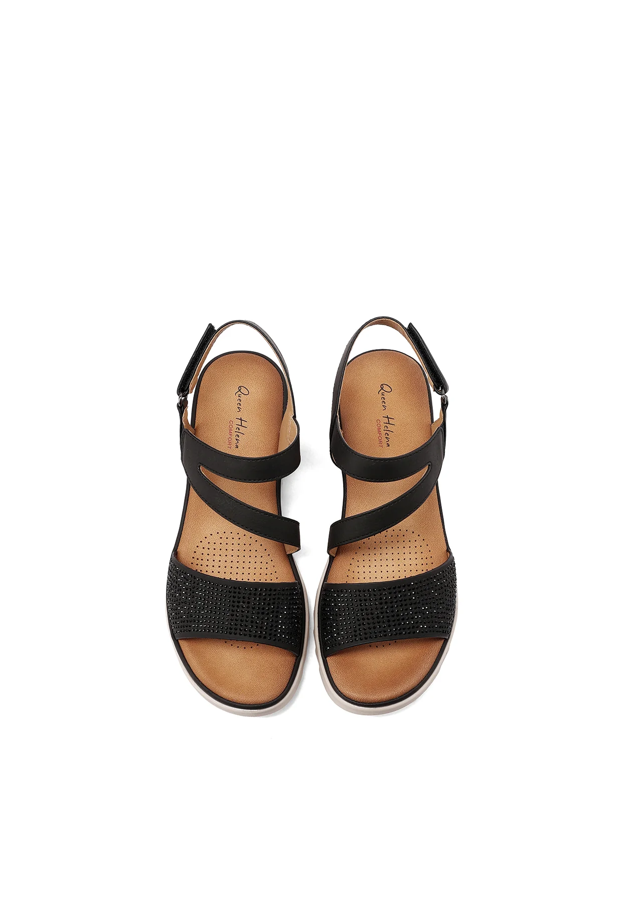 Sandali comfort con suola dentellata BZ516 - Image 6