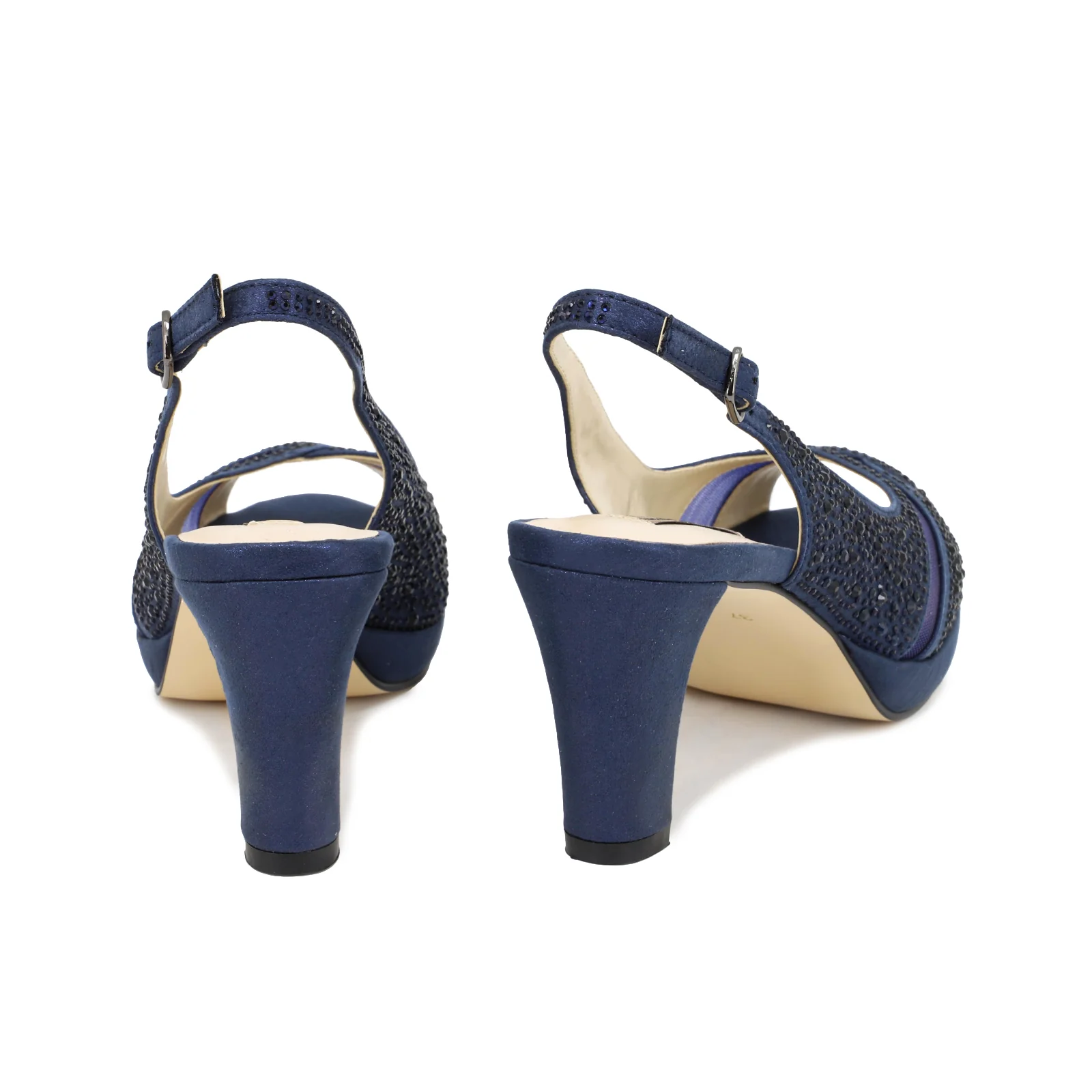 Sandali gioiello slingback con apertura frontale S2716 - Image 27