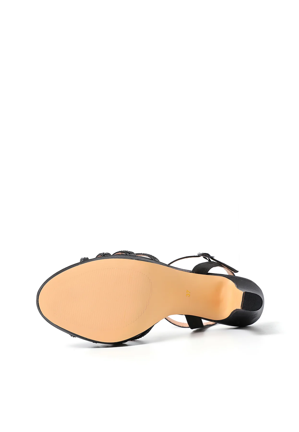 Sandali eleganti con tacco medio e listini luminosi S2803 - Image 6