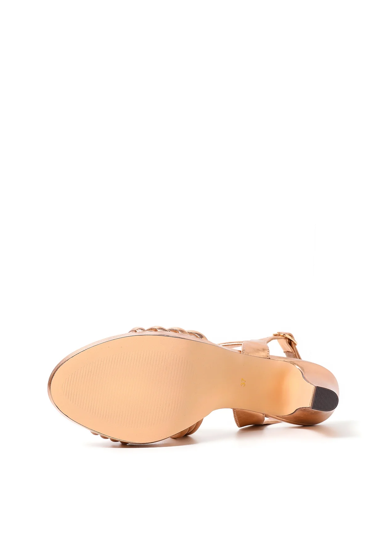 Sandali donna con fasce decorative e tacco medio S2806 - Image 12