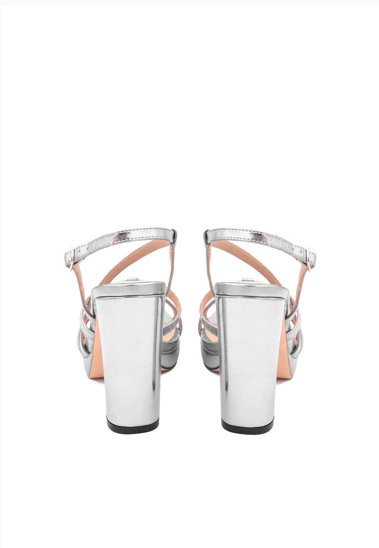 Sandali eleganti con plateau e listini sottili S2809 - Image 17
