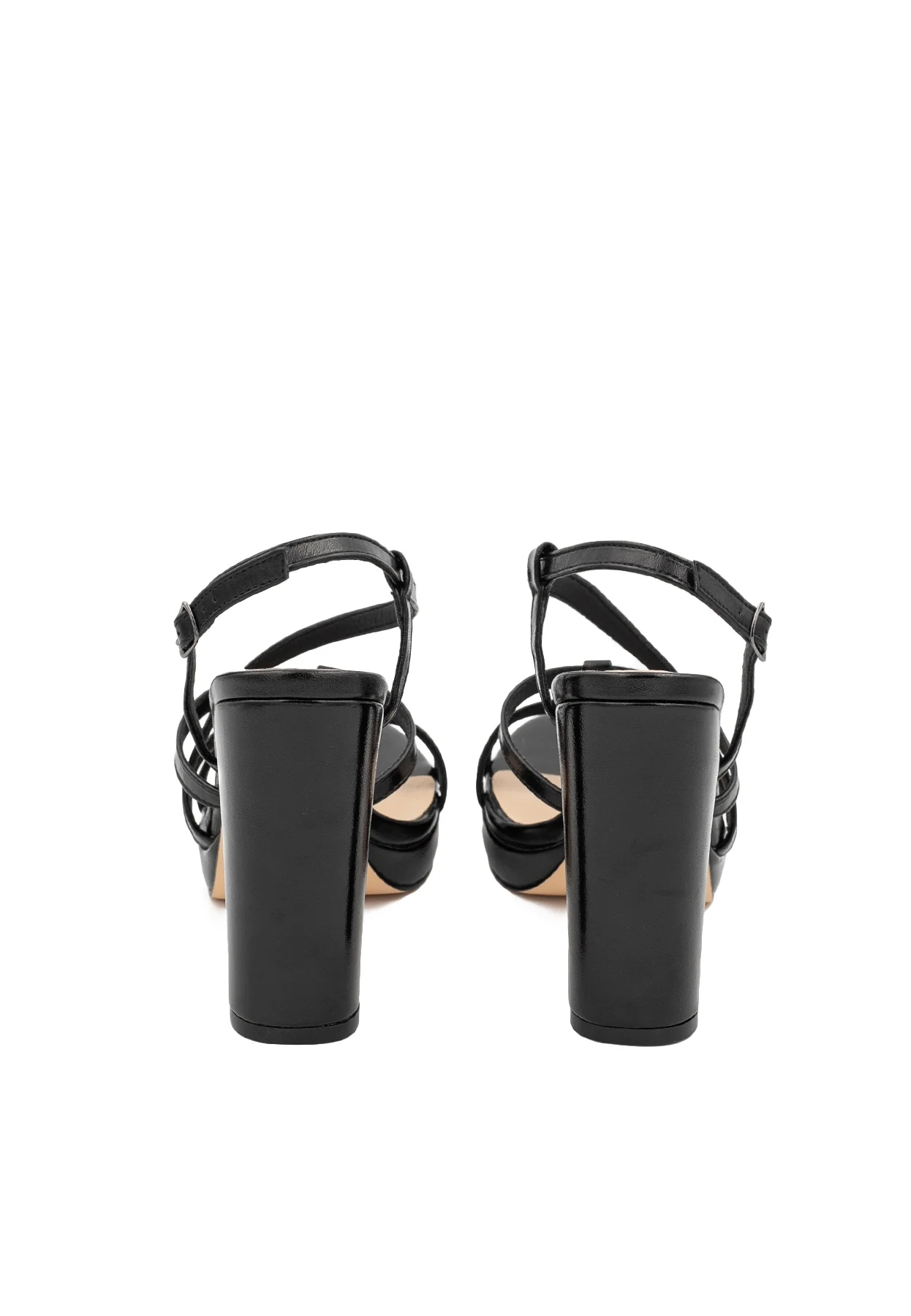 Sandali eleganti con plateau e listini sottili S2809 - Image 5