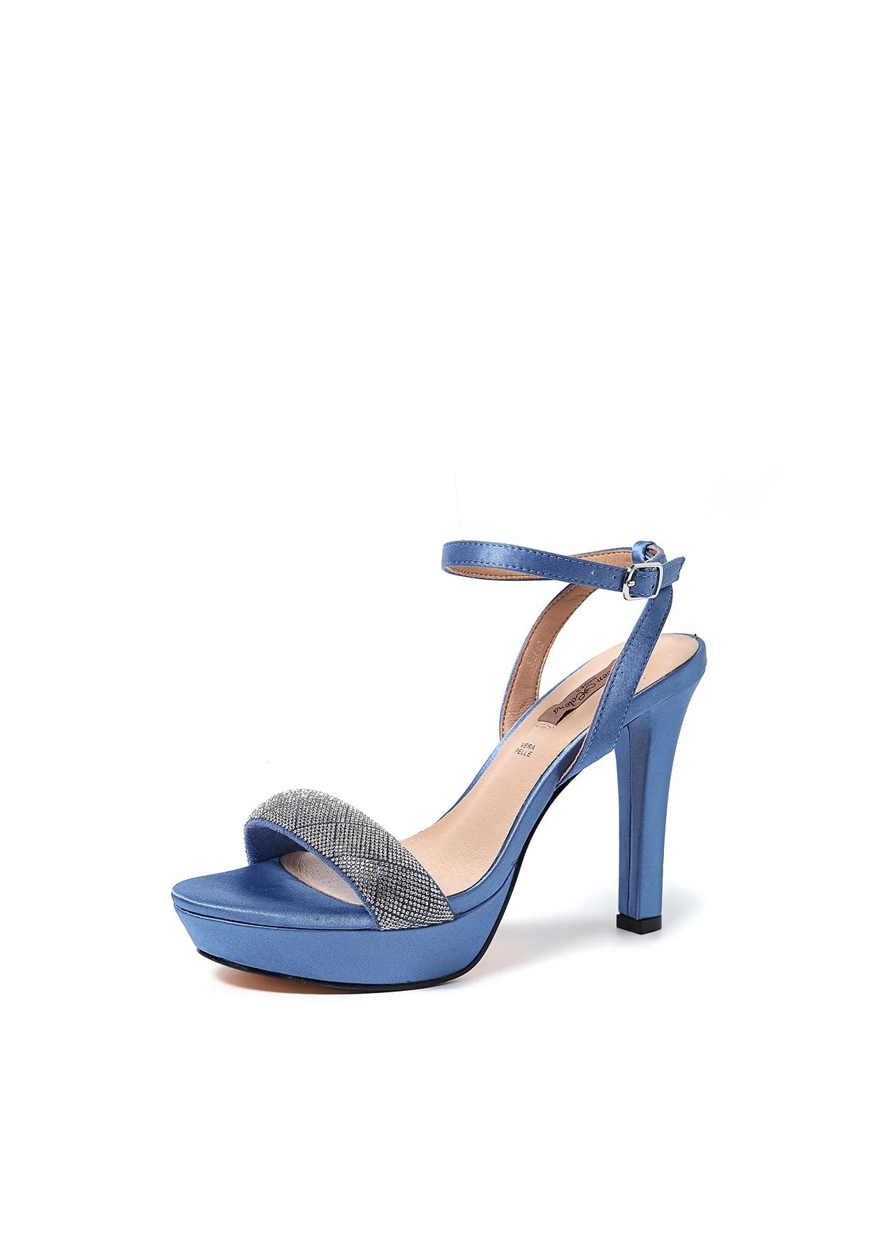 Sandali donna con plateau, tacco alto e fascia strass S2812 - Image 10