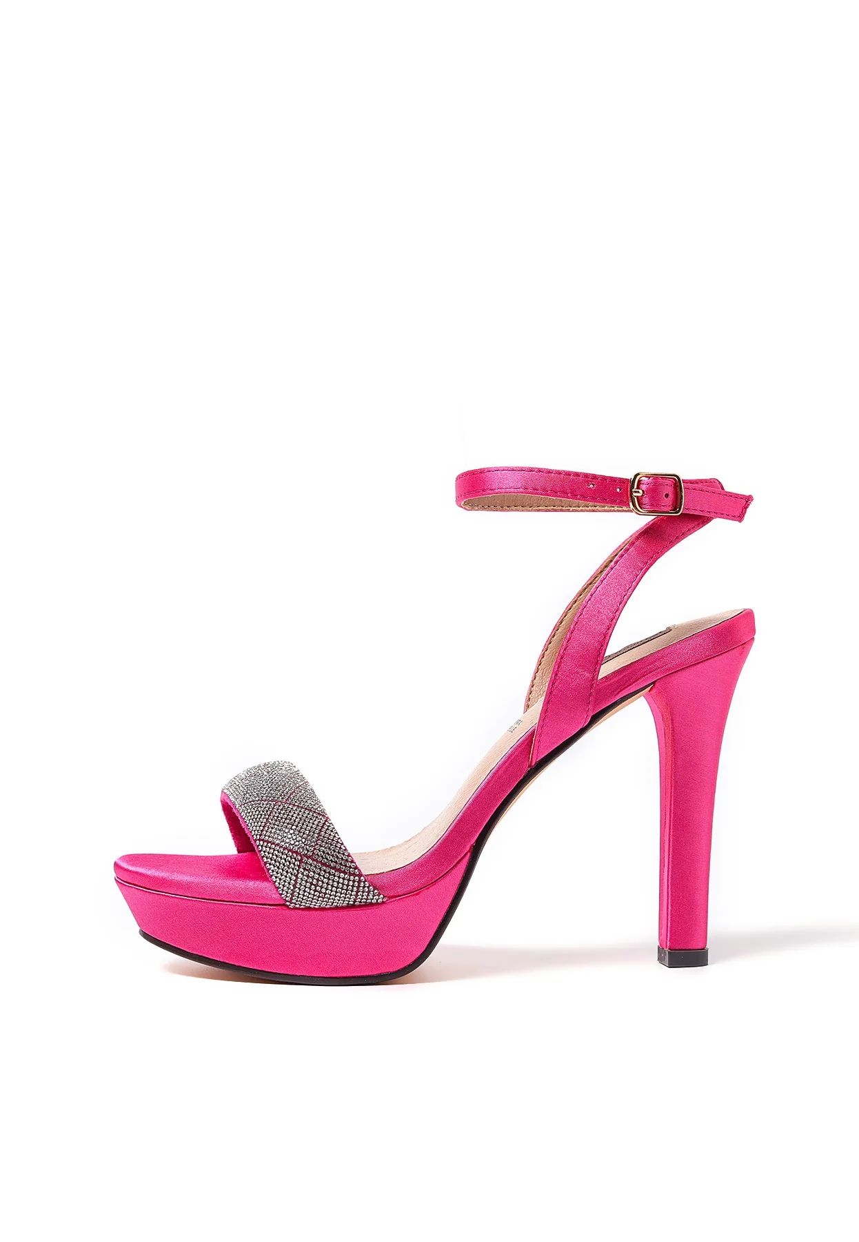 Sandali donna con plateau, tacco alto e fascia strass S2812 - Image 16