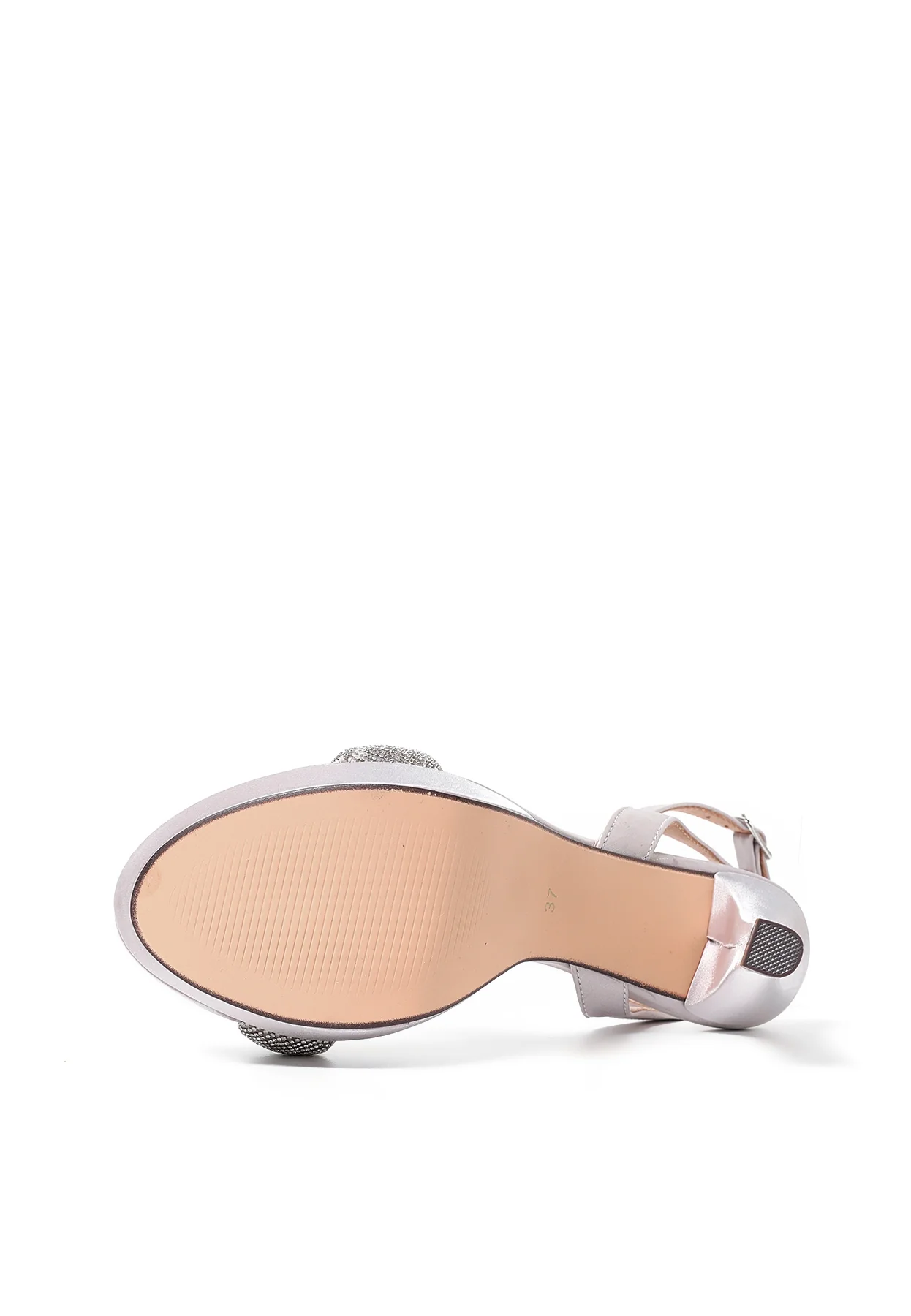 Sandali donna con plateau, tacco alto e fascia strass S2812 - Image 30