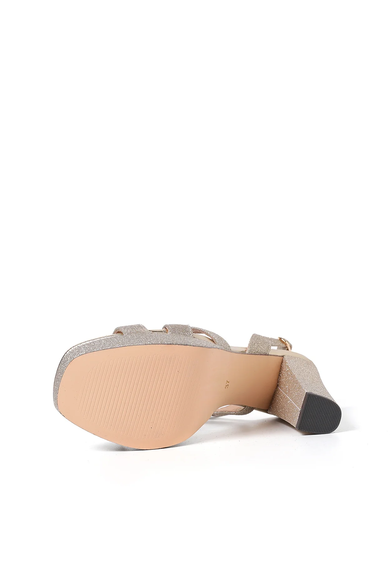 Sandali glitter donna con fasce e plateau S2814 - Image 12
