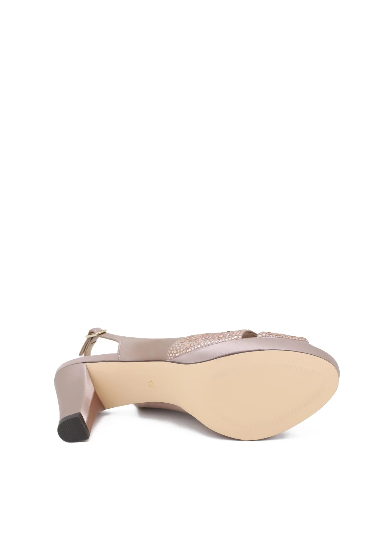 Sandali eleganti con fasce luminose e tacco S2817 - Image 12