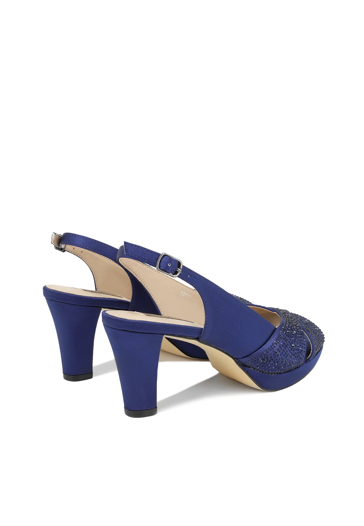Sandali eleganti con fasce luminose e tacco S2817 - Image 17