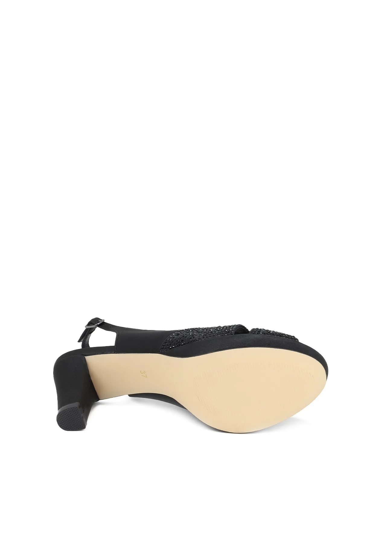 Sandali eleganti con fasce luminose e tacco S2817 - Image 6