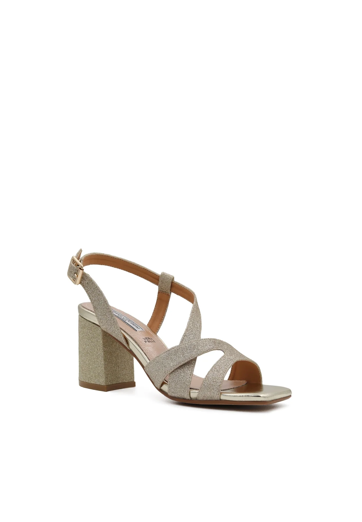 Sandali eleganti con fasce incrociate e tacco largo ZM9412 - Image 10