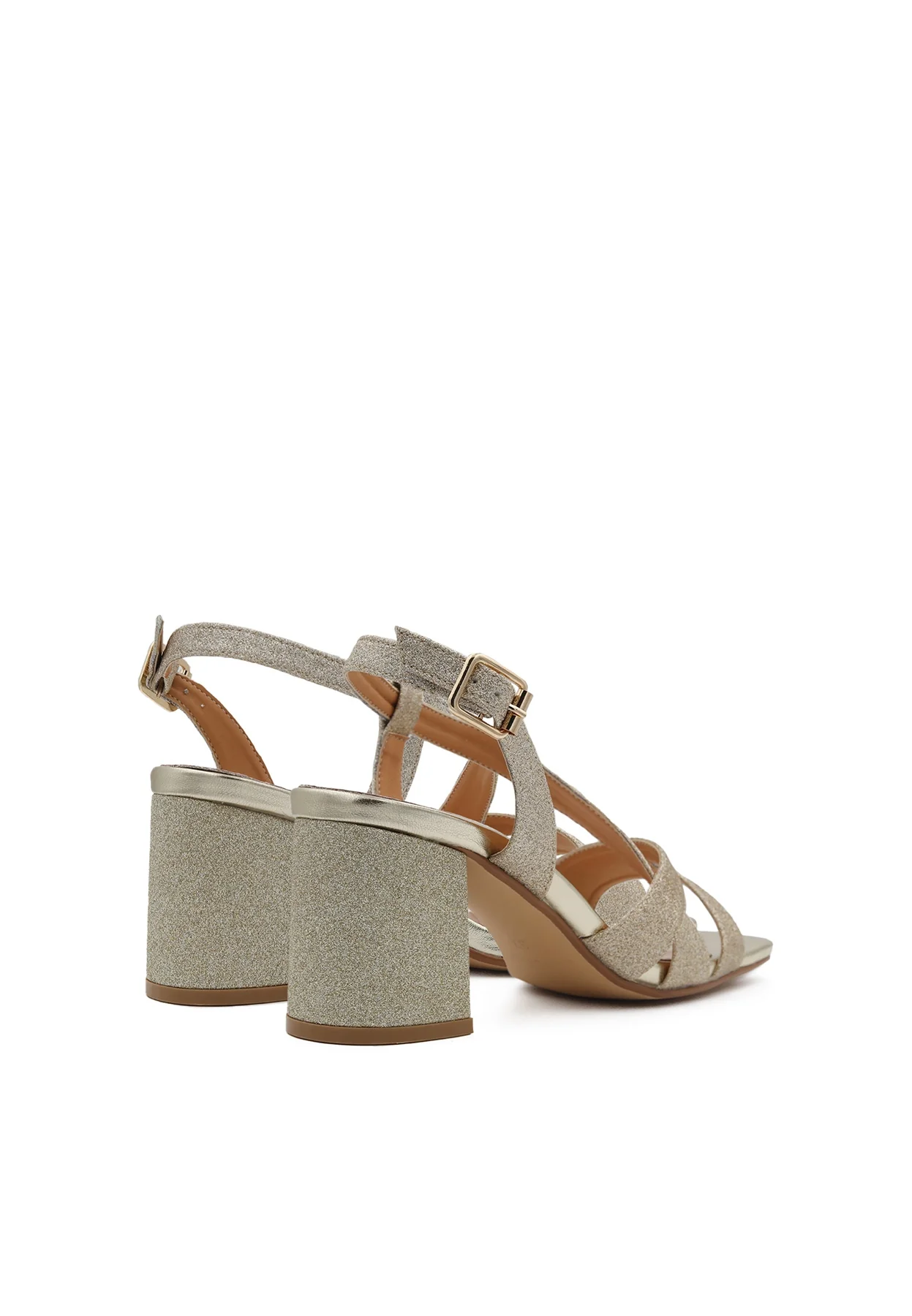 Sandali eleganti con fasce incrociate e tacco largo ZM9412 - Image 13
