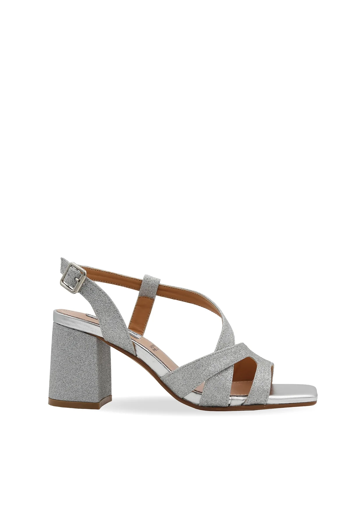 Sandali eleganti con fasce incrociate e tacco largo ZM9412 - Image 15
