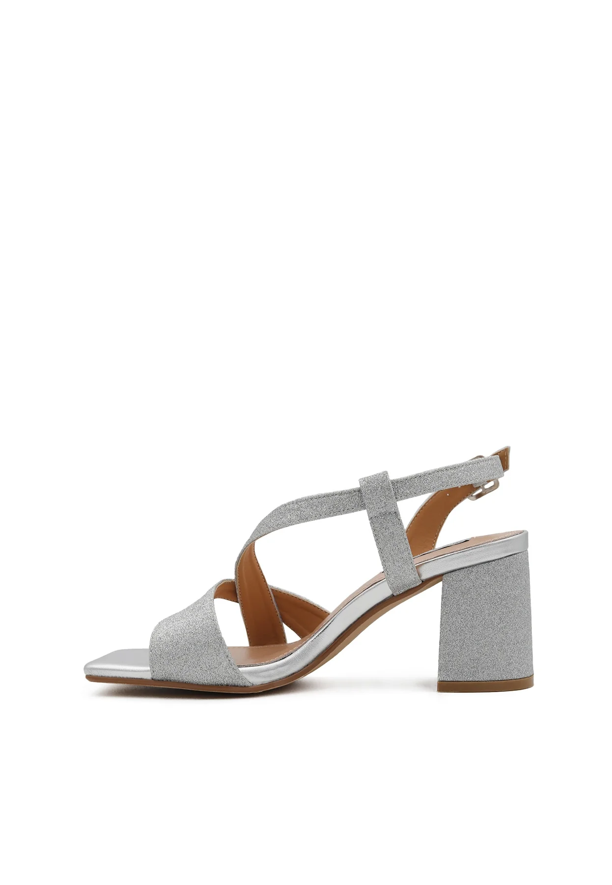 Sandali eleganti con fasce incrociate e tacco largo ZM9412 - Image 19