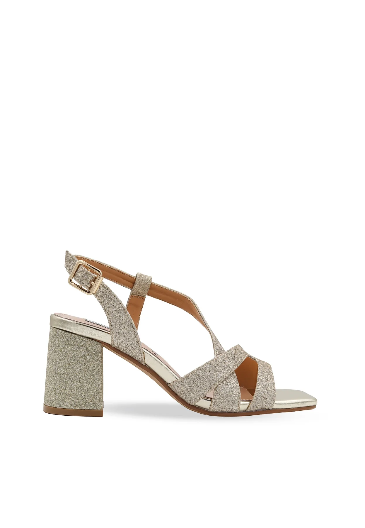 Sandali eleganti con fasce incrociate e tacco largo ZM9412 - Image 8