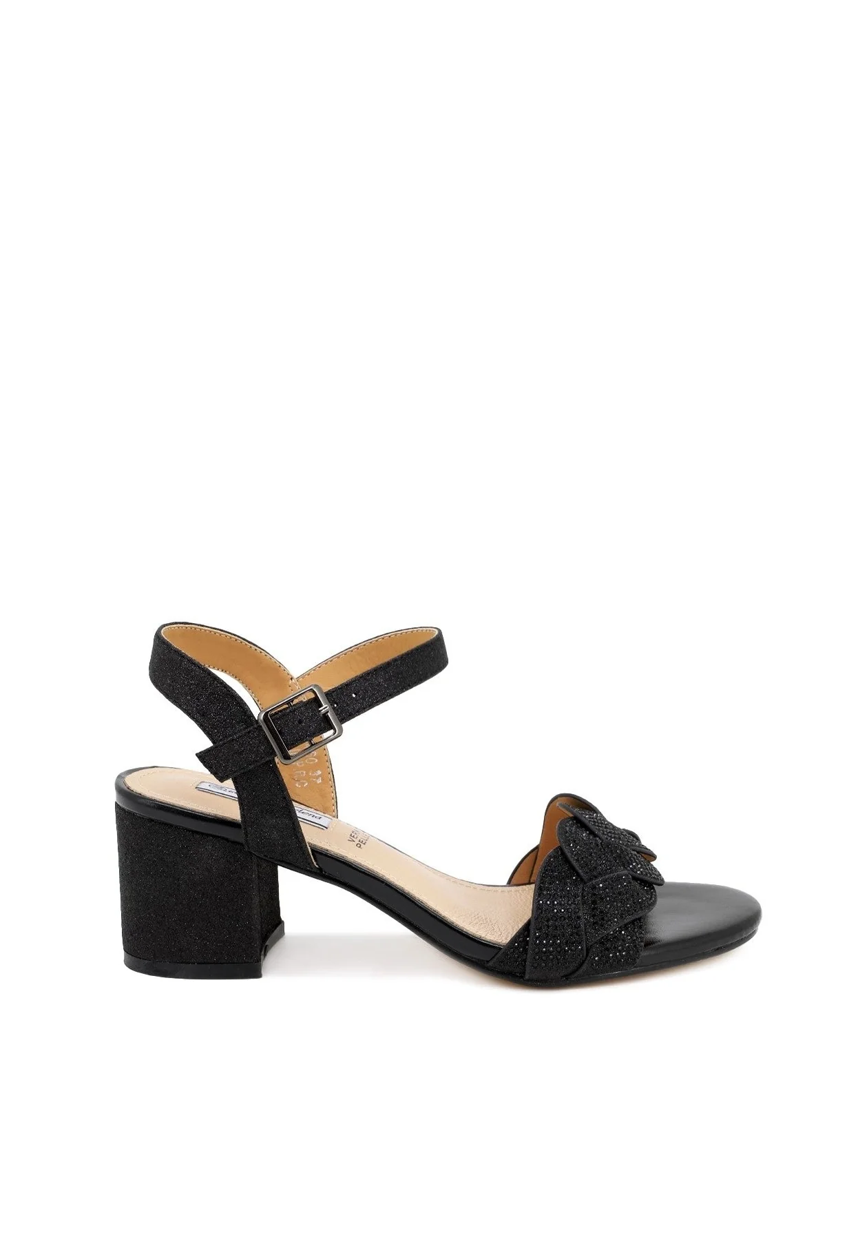Sandali eleganti con tacco largo e dettagli luminosi ZM9460 - Image 19