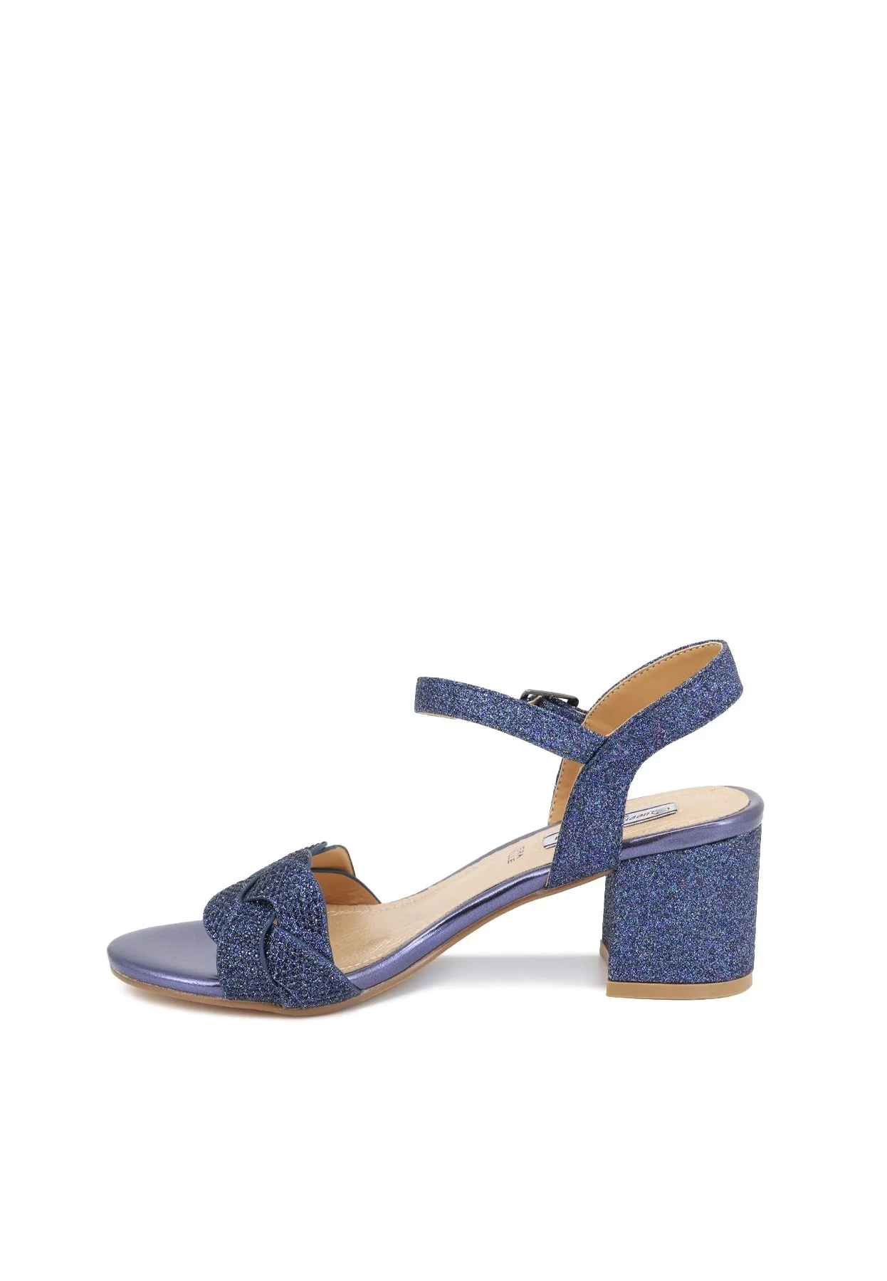 Sandali eleganti con tacco largo e dettagli luminosi ZM9460 - Image 3