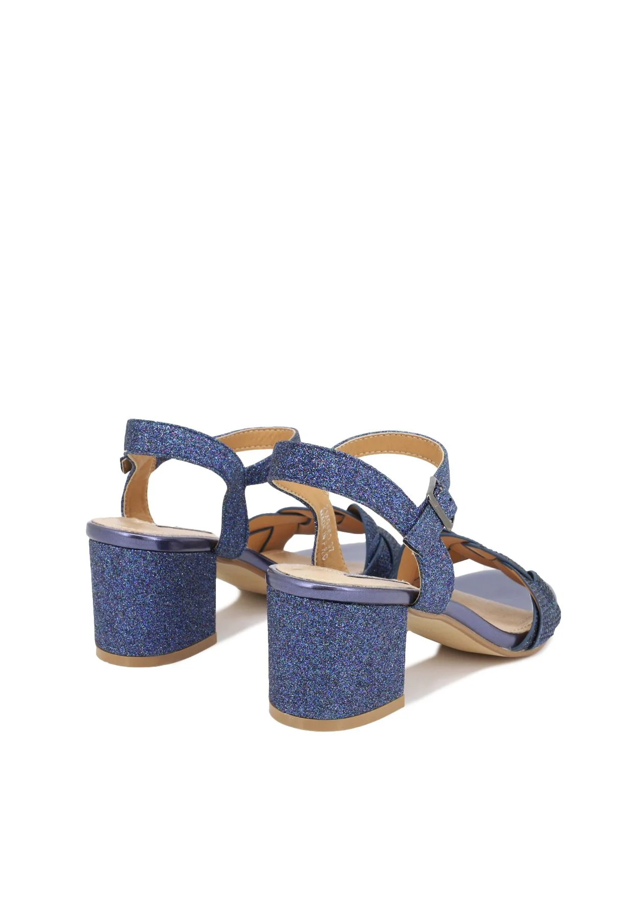 Sandali eleganti con tacco largo e dettagli luminosi ZM9460 - Image 5