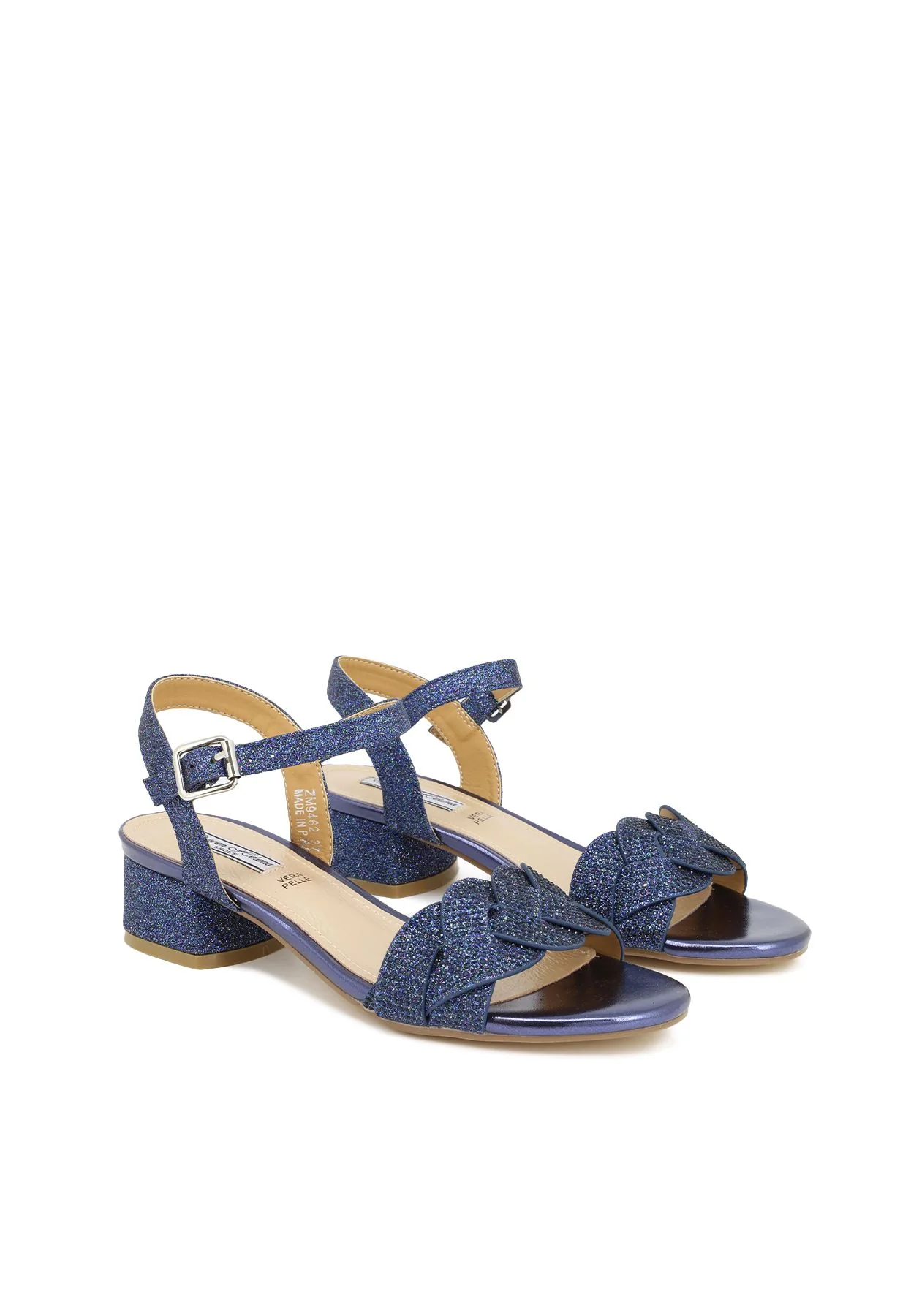 Sandali eleganti con tacco comodo e dettagli luminosi ZM9462 - Image 10