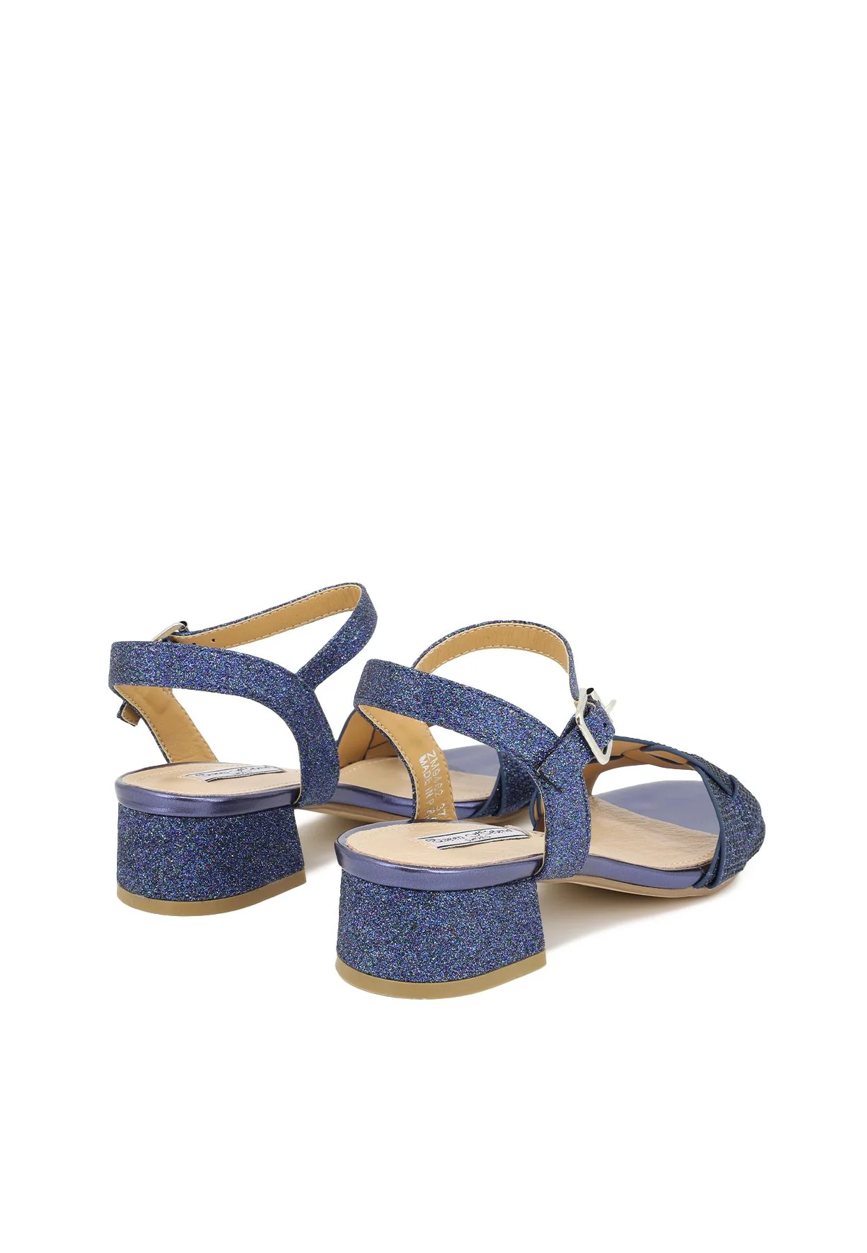 Sandali eleganti con tacco comodo e dettagli luminosi ZM9462 - Image 11