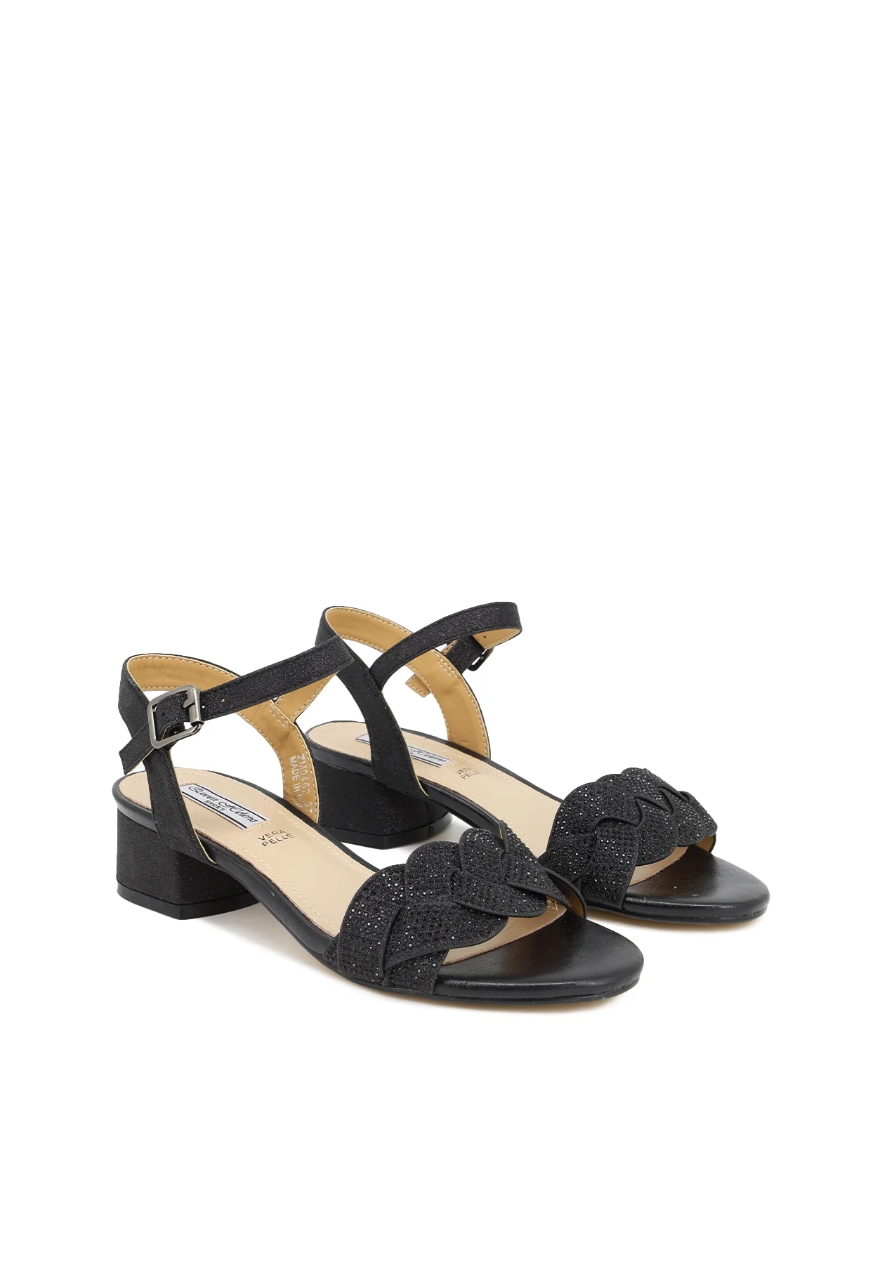 Sandali eleganti con tacco comodo e dettagli luminosi ZM9462 - Image 16