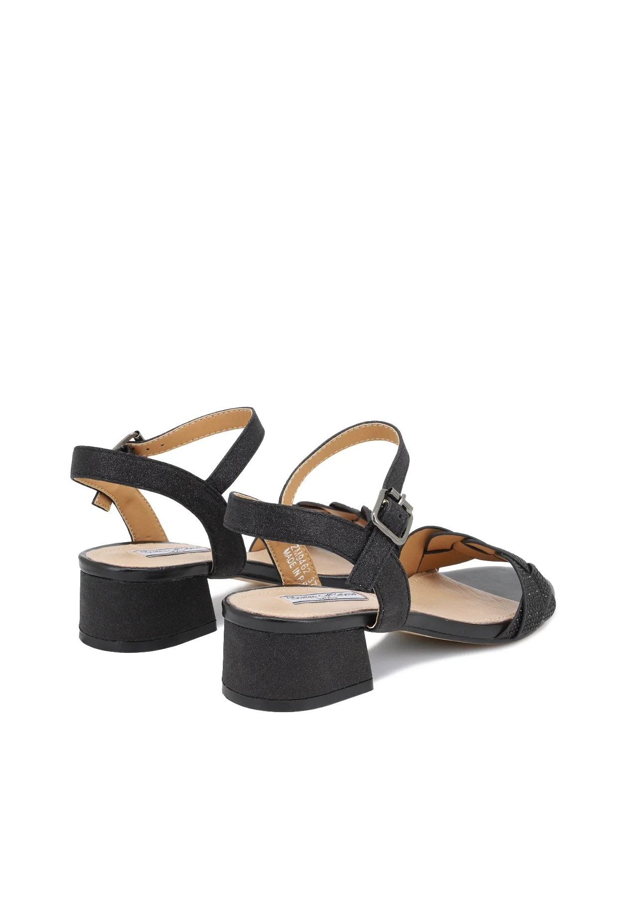 Sandali eleganti con tacco comodo e dettagli luminosi ZM9462 - Image 17