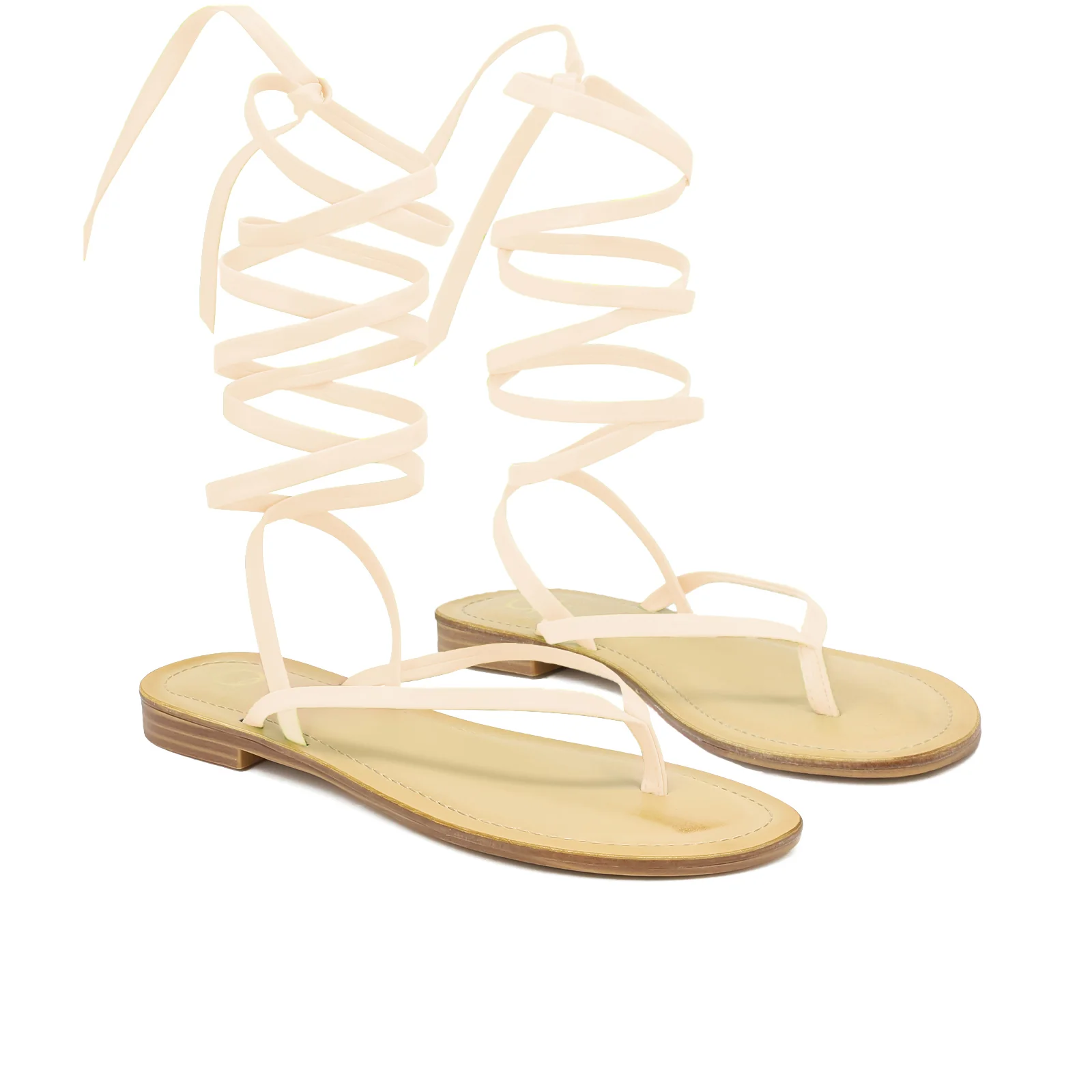 Sandali con lacci gladiator donna infradito Y3008 - Image 17
