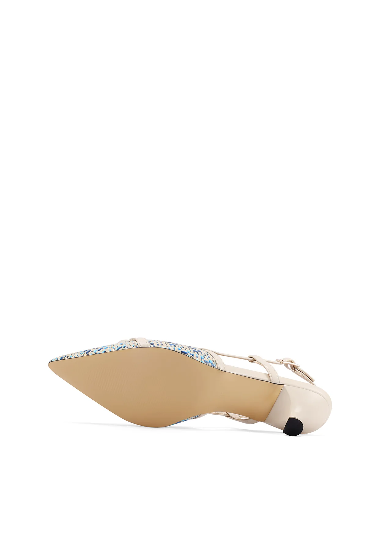 Dècolletè Slingback intrecciata a punta con tacco basso K3720 - Image 13