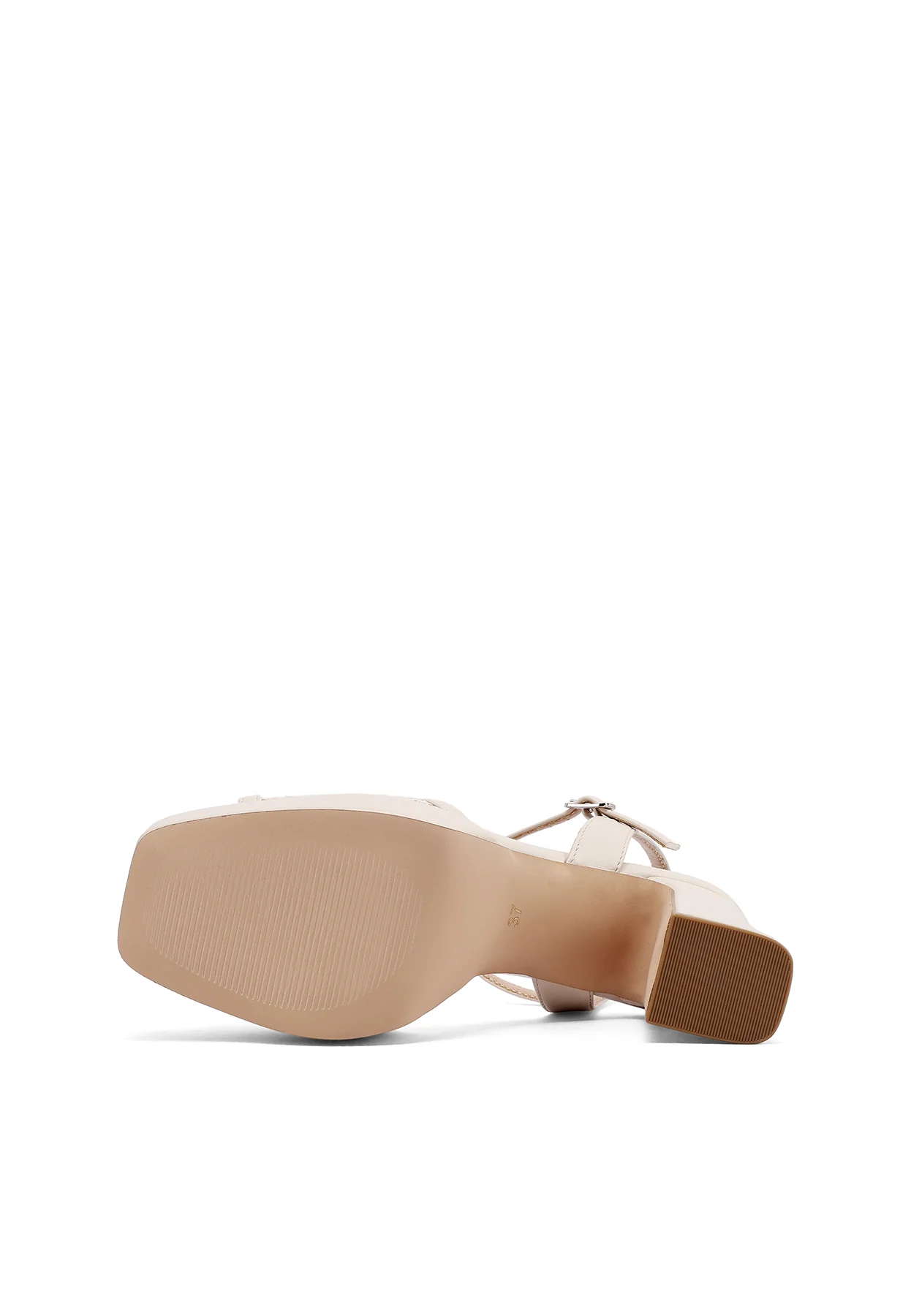 Sandali platform con tacco largo e fascai intrecciata S3009 - Image 15