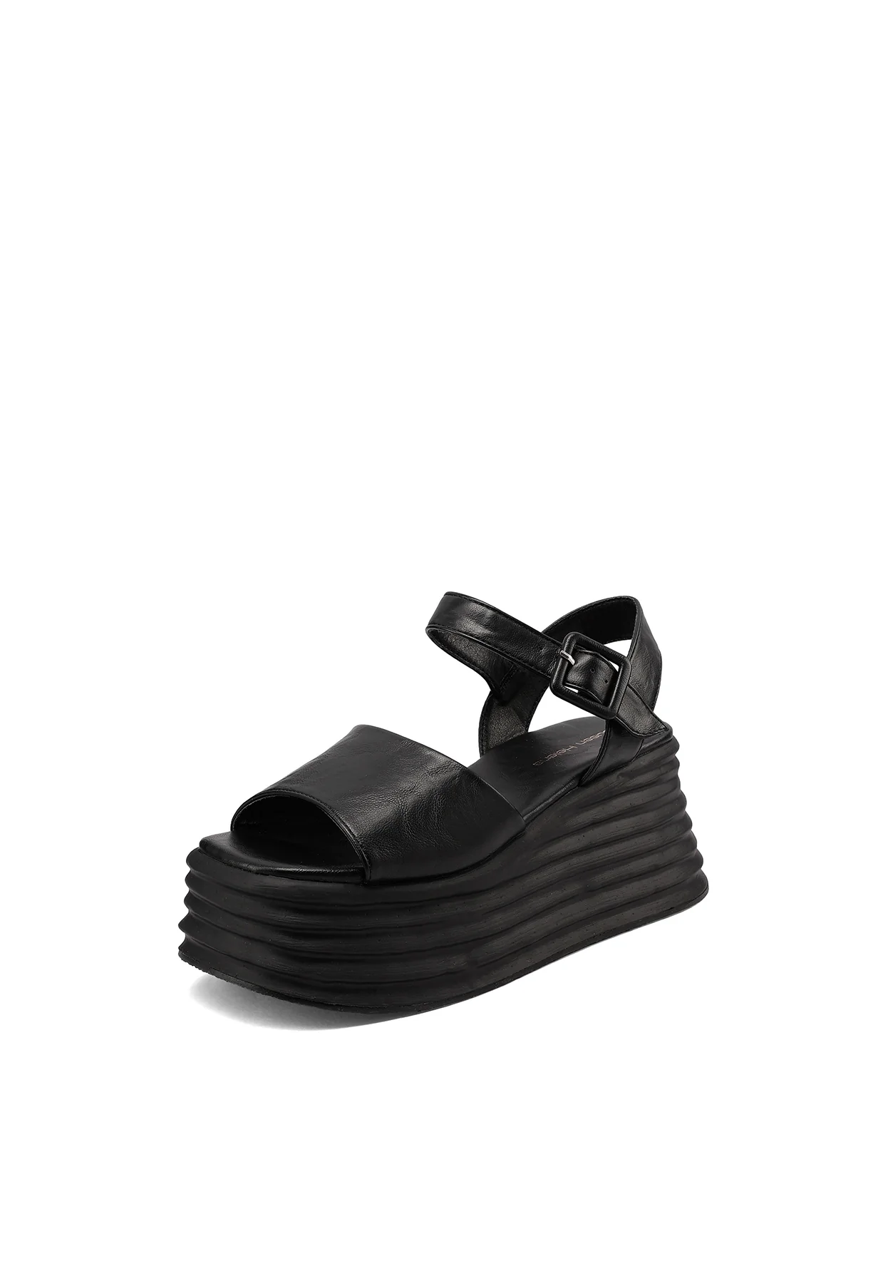 Sandali platform con zeppa e cinturino regolabile S3012 - Image 19
