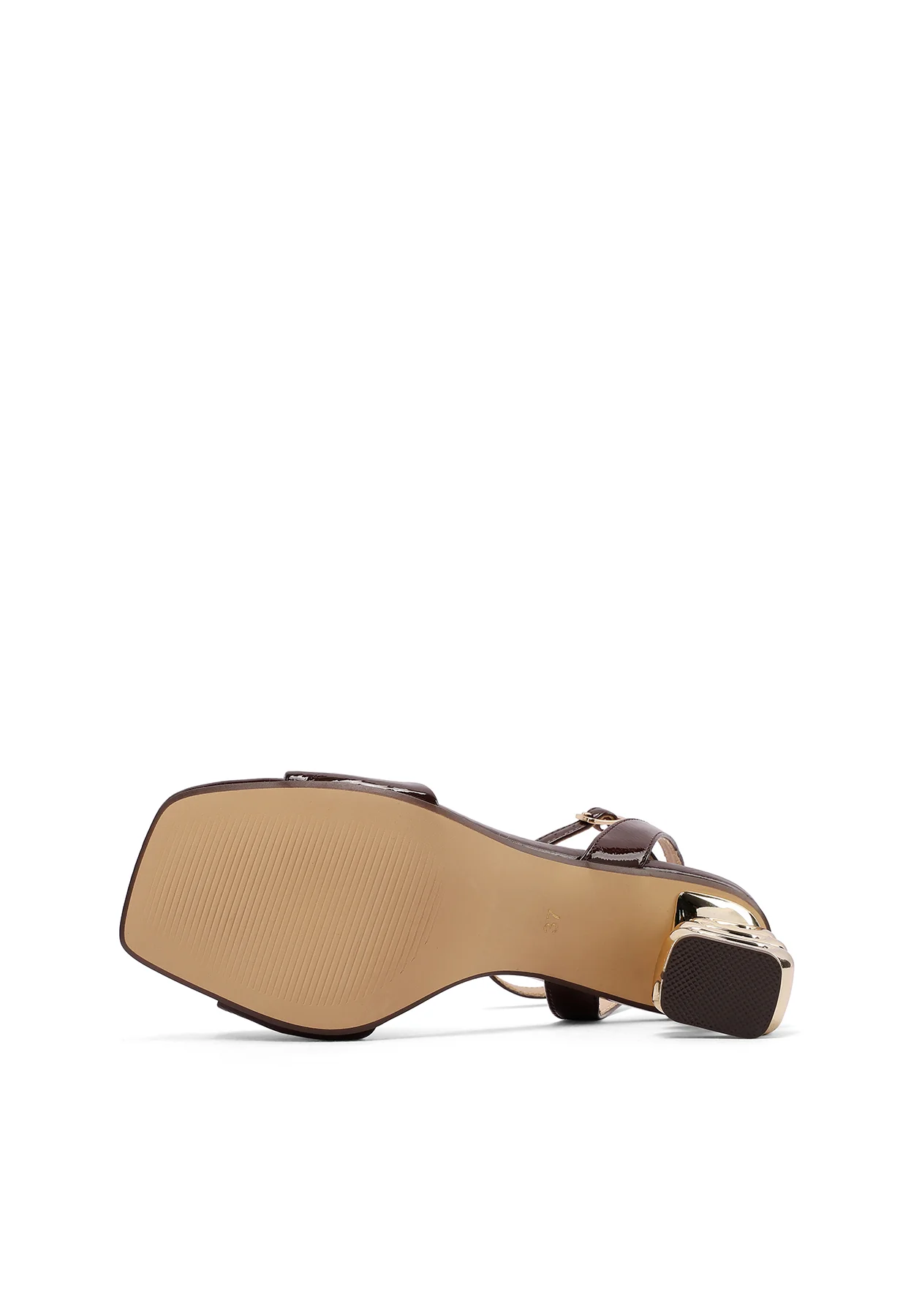 Sandali eleganti con tacco scultoreo geometrico S3014 - Image 16