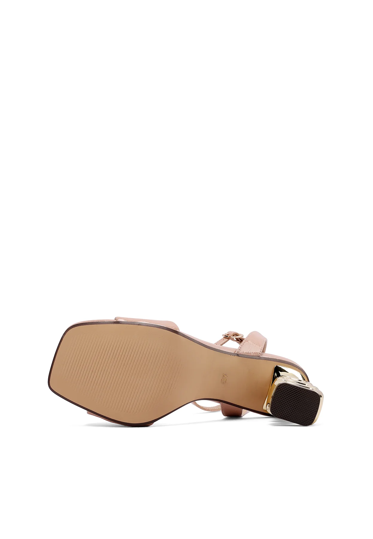 Sandali eleganti con tacco scultoreo geometrico S3014 - Image 31
