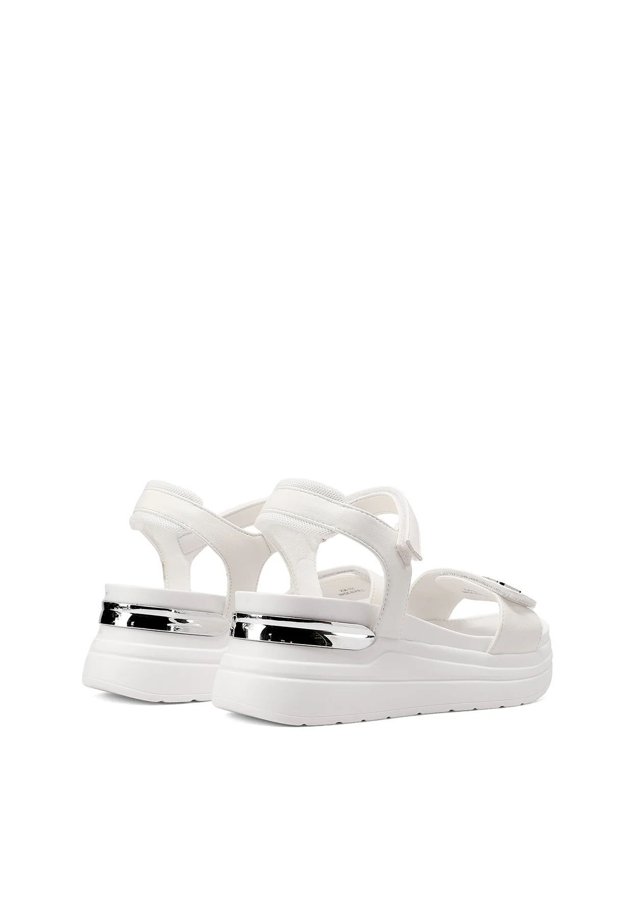 Sandali platform comfort con strap e dettaglio metallico X34-101 - Image 13