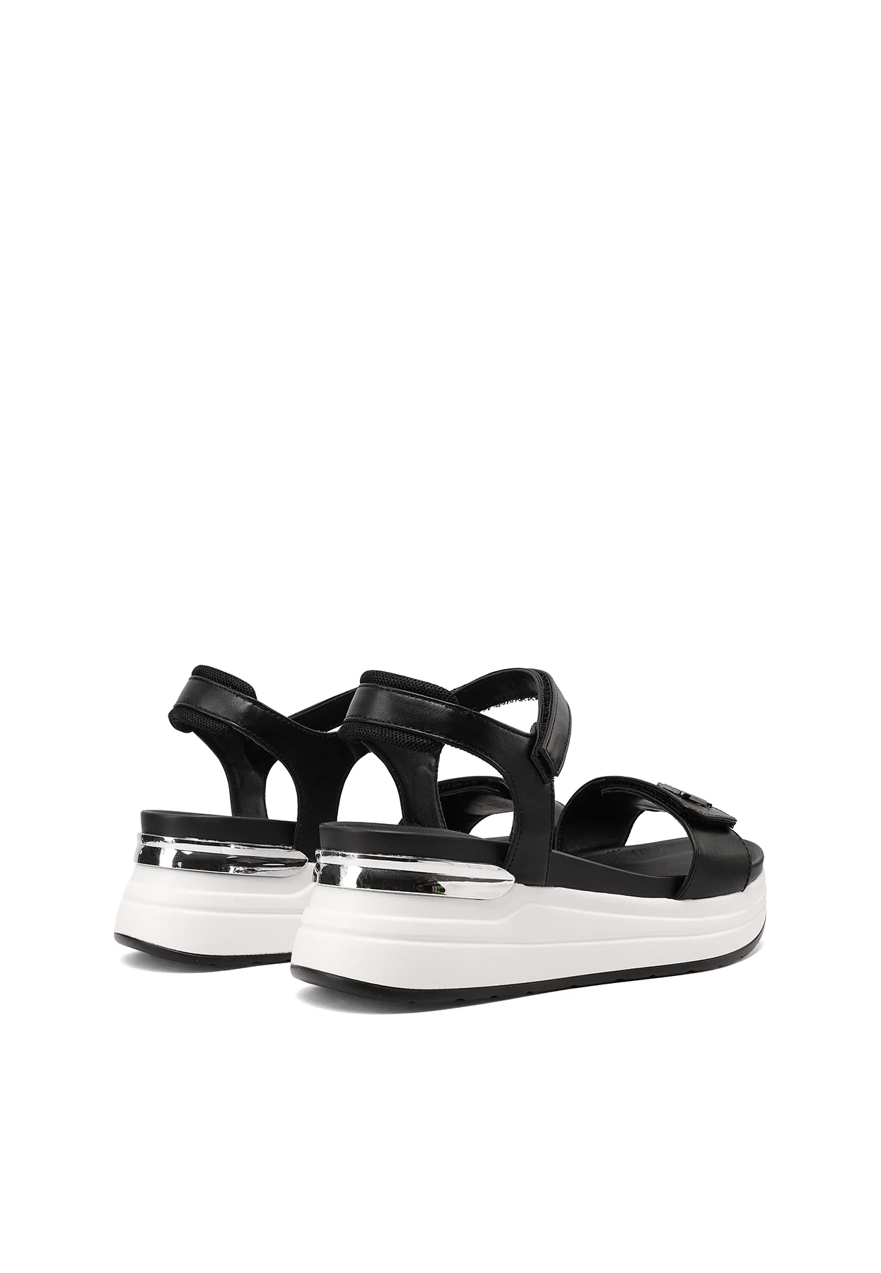 Sandali platform comfort con strap e dettaglio metallico X34-101 - Image 21