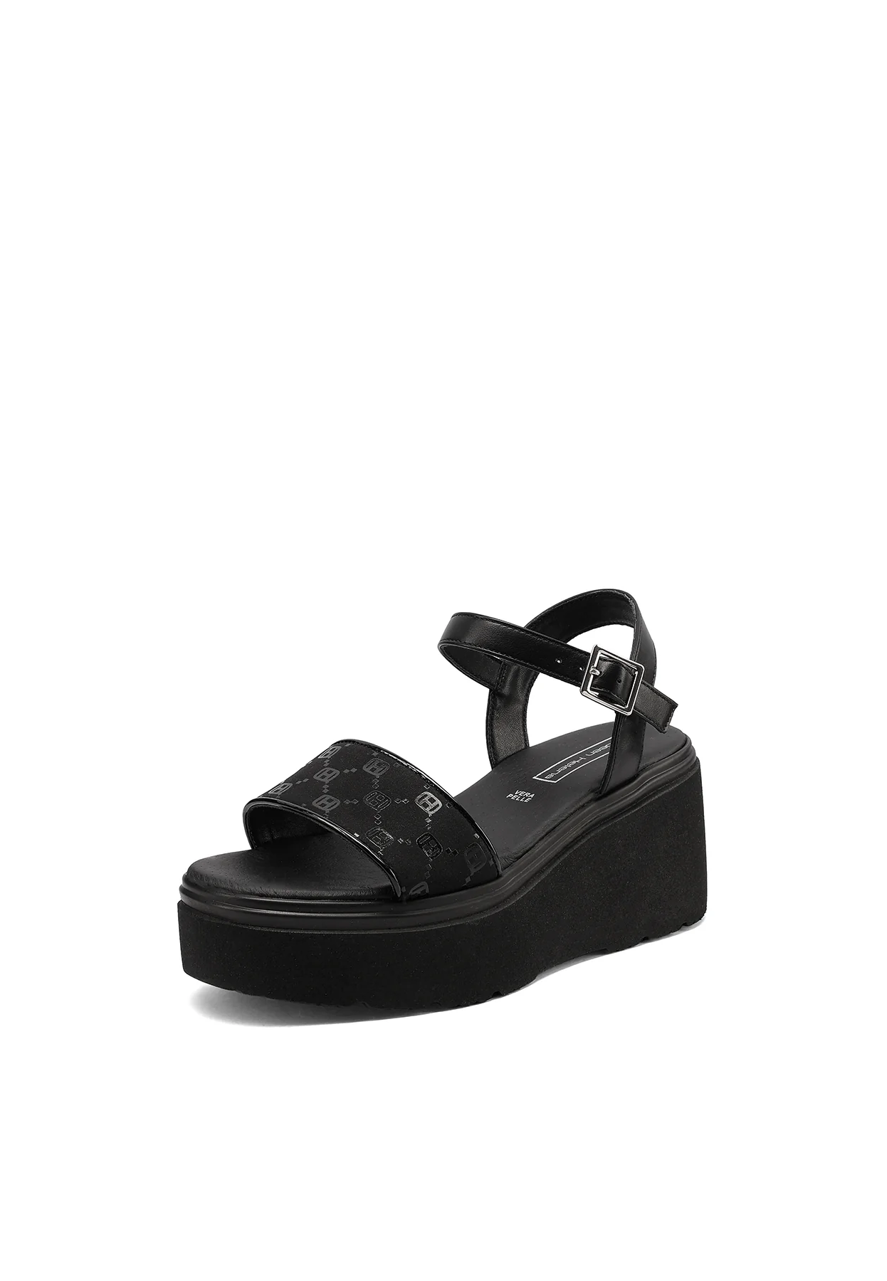 Sandali platform con zeppa alta e cinturino X34-102 - Image 19