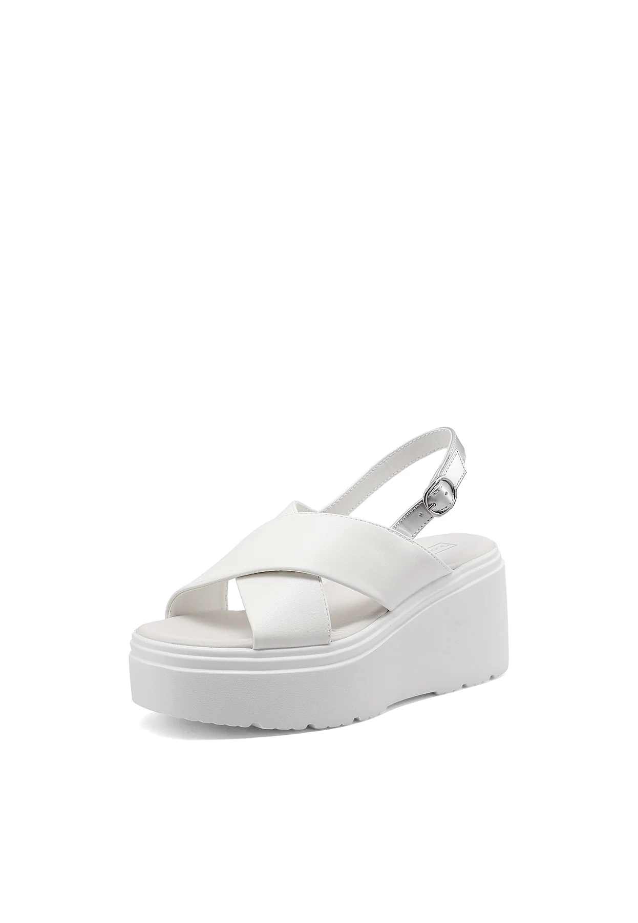 Sandali platform chunky con fasce incrociate X34-103 - Image 11