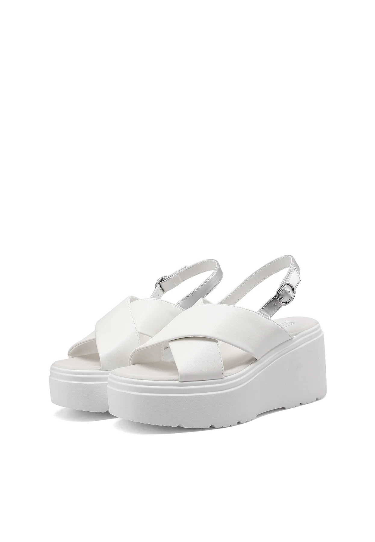 Sandali platform chunky con fasce incrociate X34-103 - Image 12