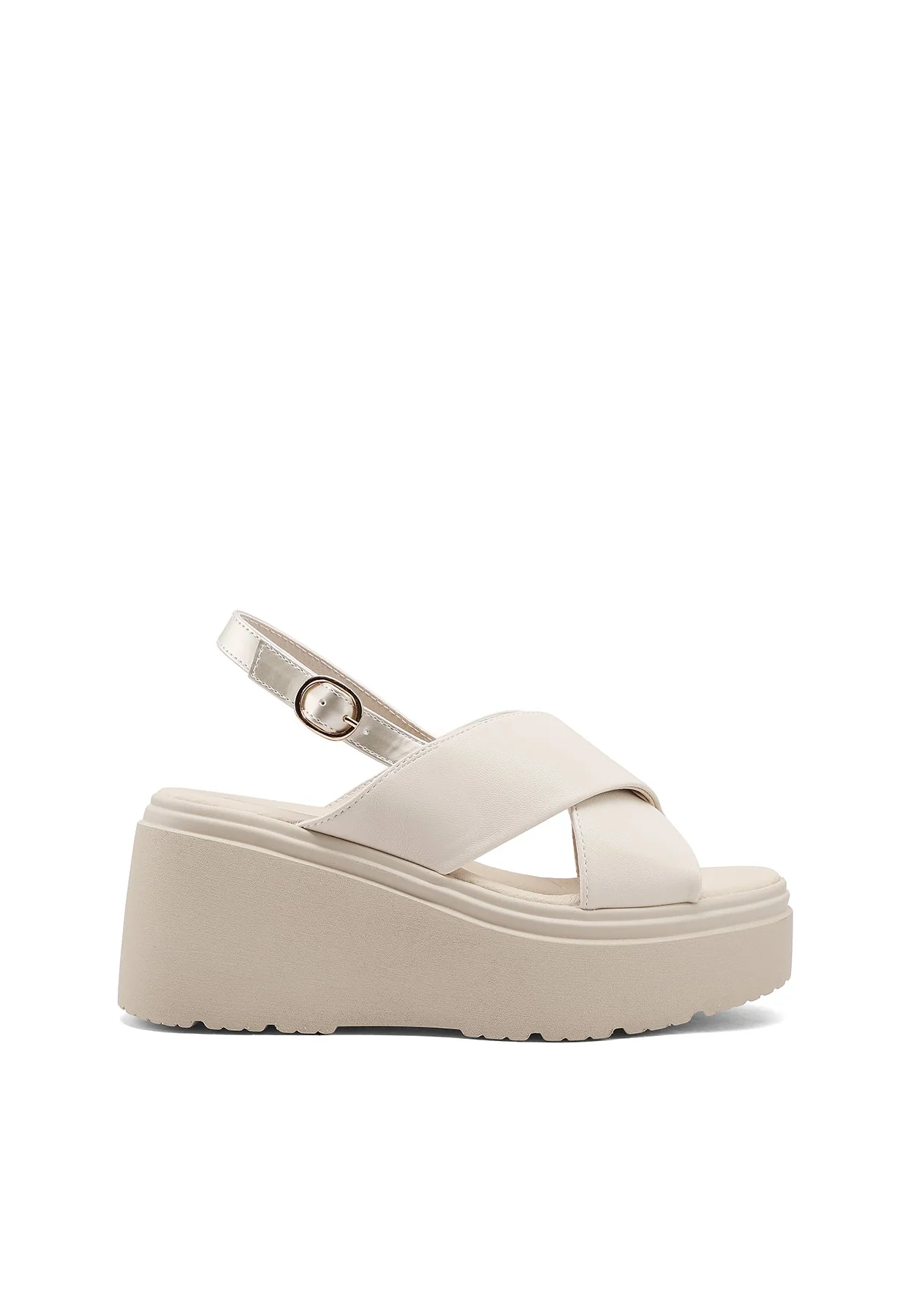 Sandali platform chunky con fasce incrociate X34-103 - Image 2