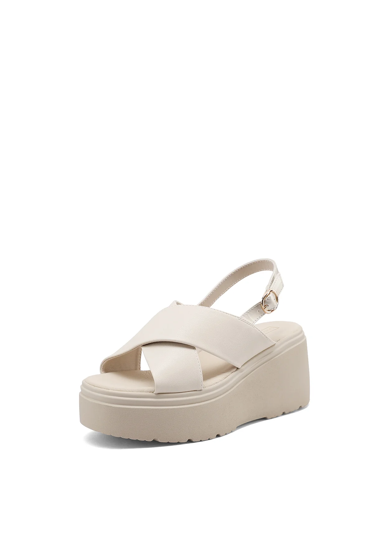 Sandali platform chunky con fasce incrociate X34-103 - Image 3