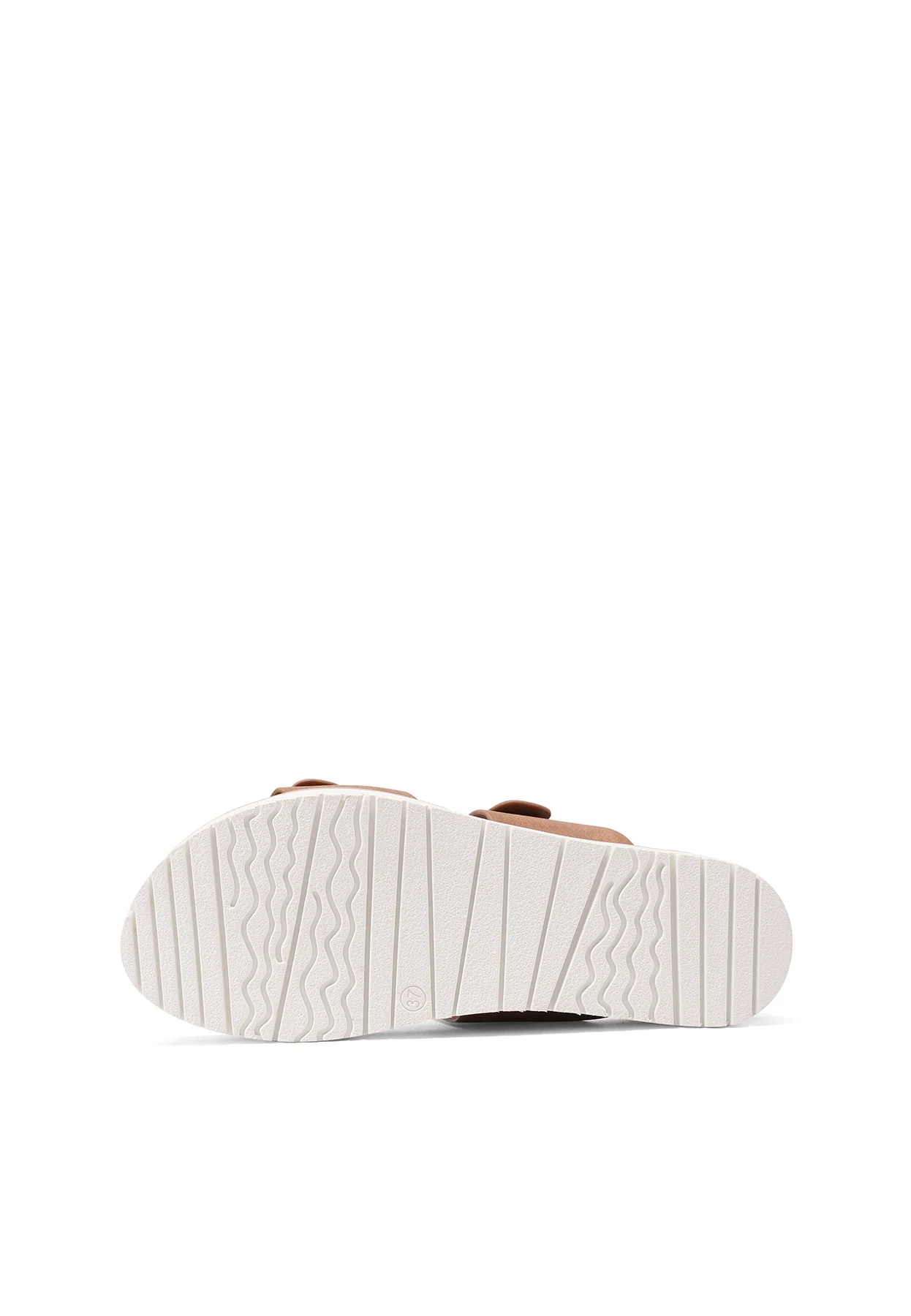 Sandali ciabatte platform bianche con fibbie argento Y6010 - Image 13