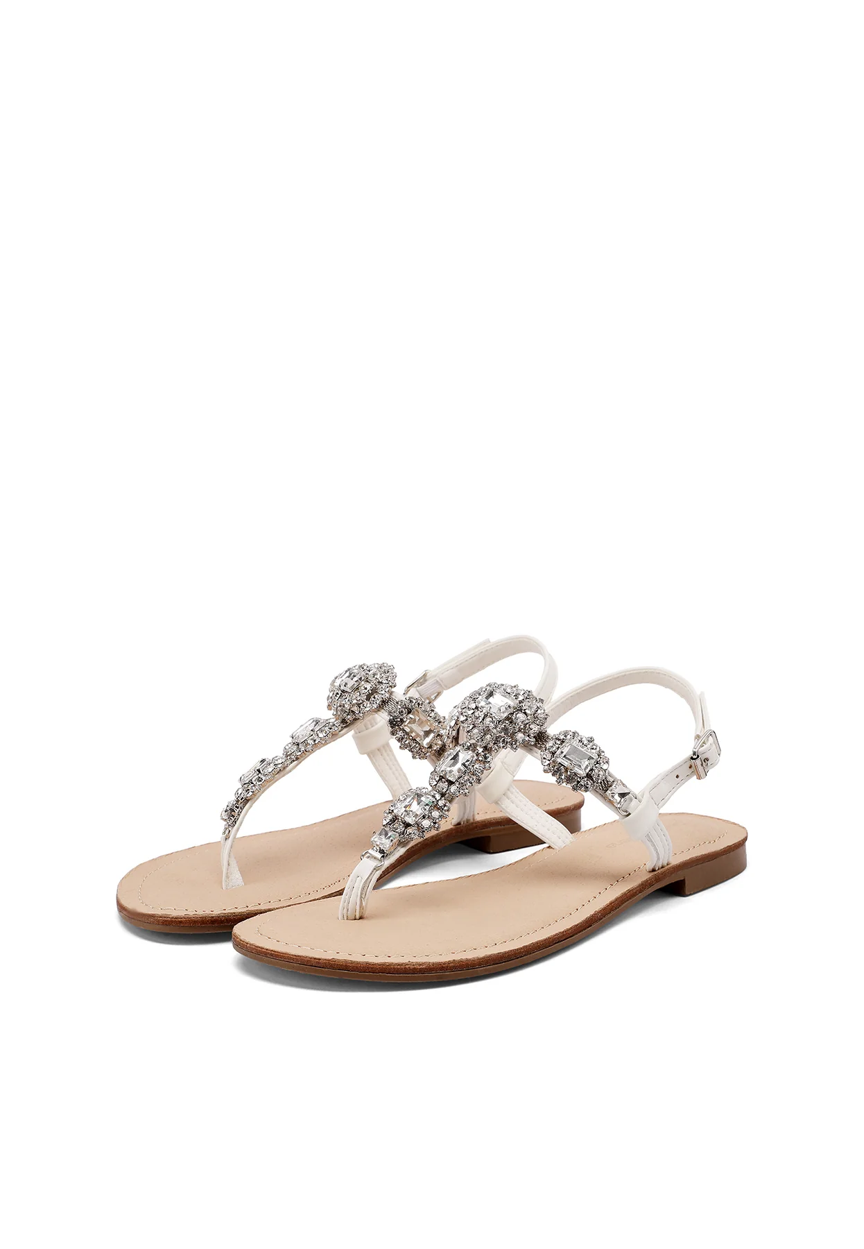 Sandali infradito gioiello con strass Y7003 - Image 12