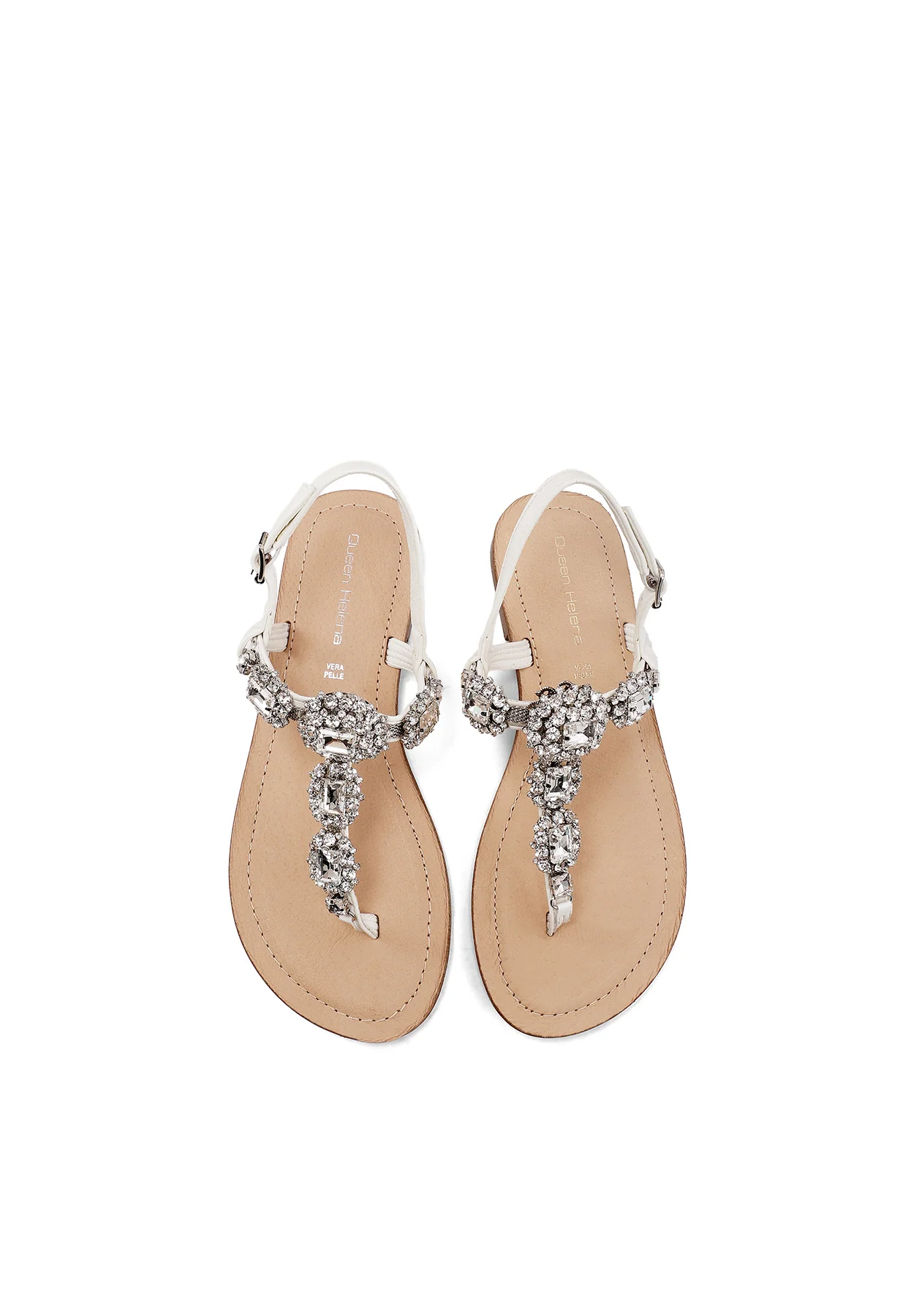 Sandali infradito gioiello con strass Y7003 - Image 14